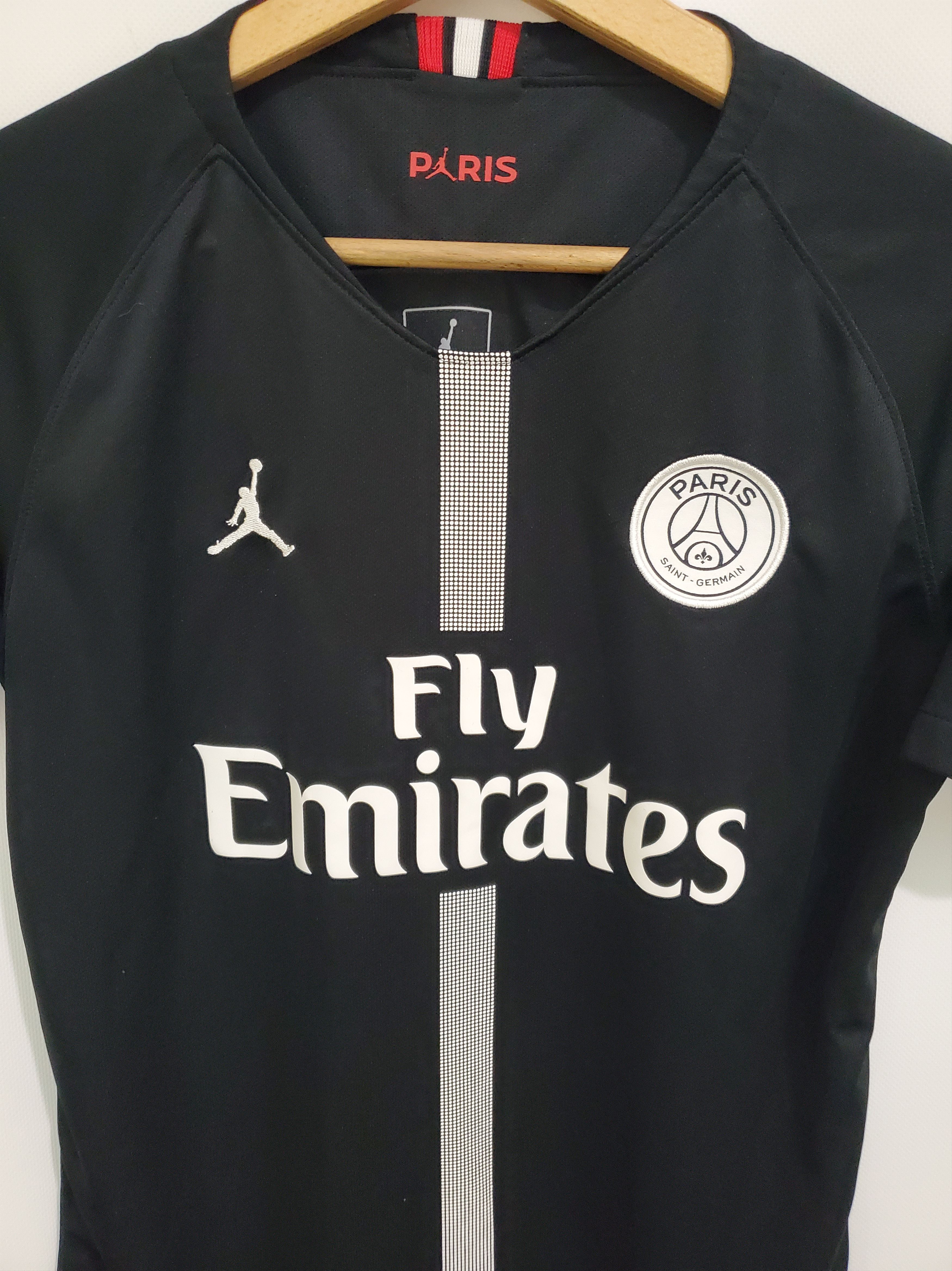 Jordan Brand 2018-2019 Paris Saint Germain Jordan Jersey Boys Xl Size US XXS / EU 40 - 3 Thumbnail