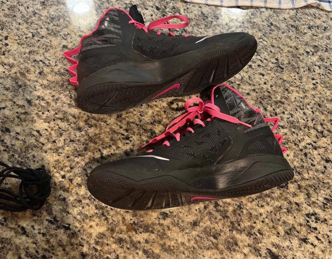 Nike Size 9.5 - Nike Zoom Hyperfuse 2013 Black and Pink Size US 9.5 / EU 42-43 - 4 Thumbnail