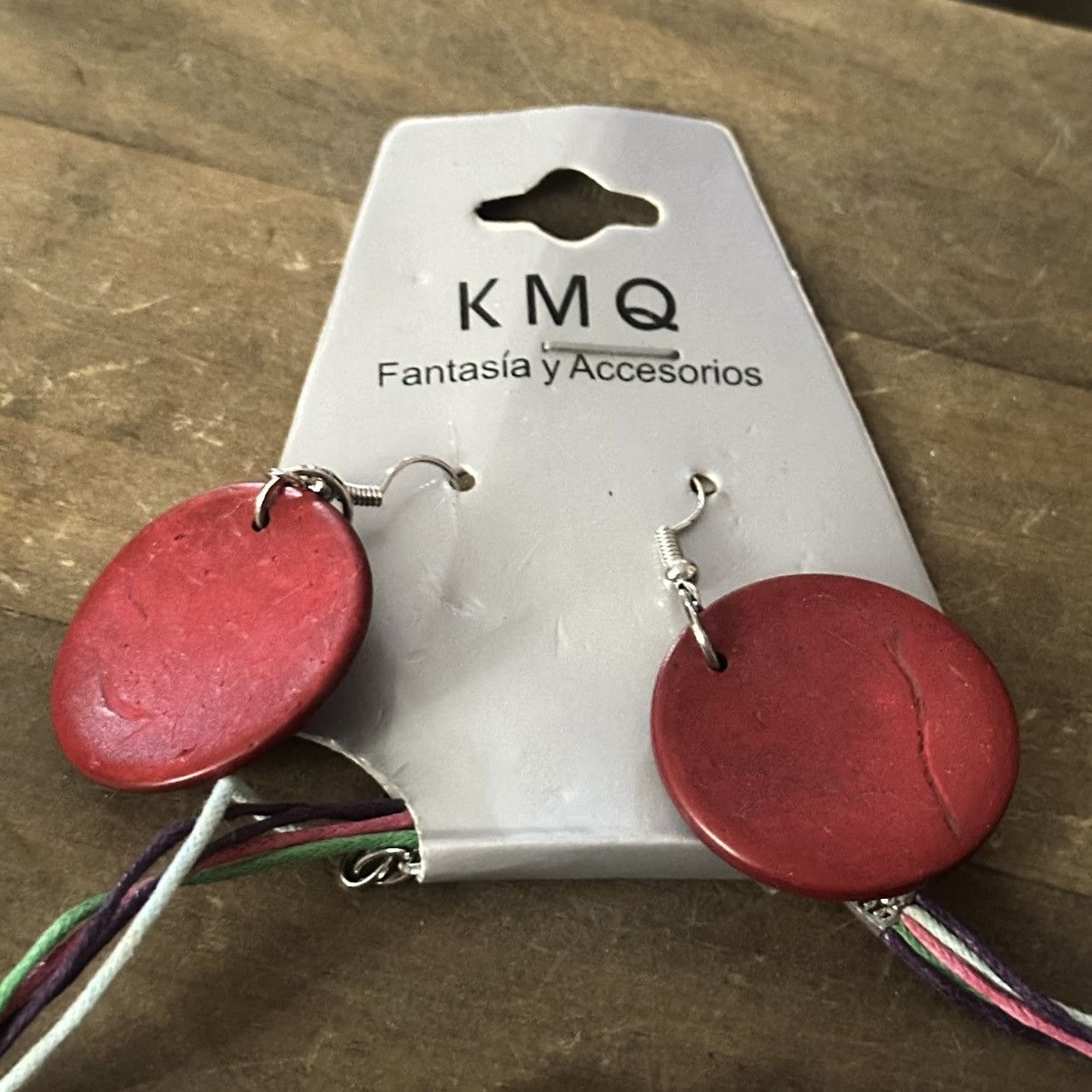 Other KMQ colorful layered shell and bead necklace and earrings Size ONE SIZE - 4 Thumbnail