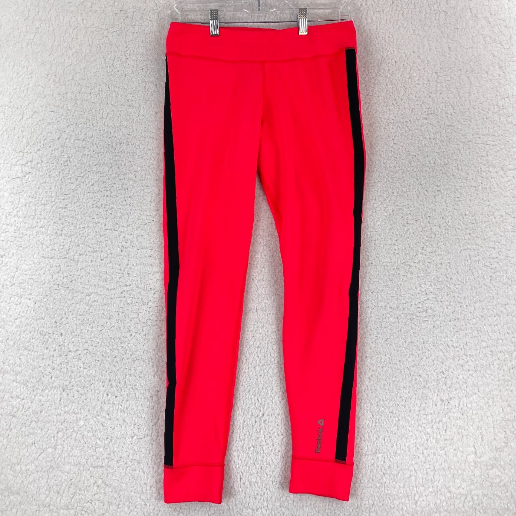 Reebok Reebok Leggings Womens Medium Pink Full Length Athletic Yoga Gym Workout Pull On Size 32" / US 10 / IT 46 - 2 Thumbnail