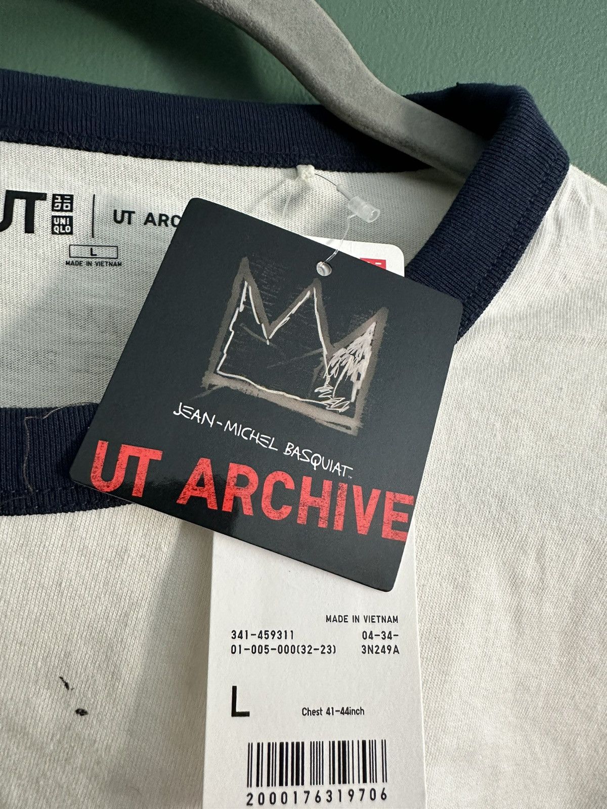 Uniqlo UT Archive Graphic Jean-Michel Basquiat Size US L / EU 52-54 / 3 - 3 Thumbnail