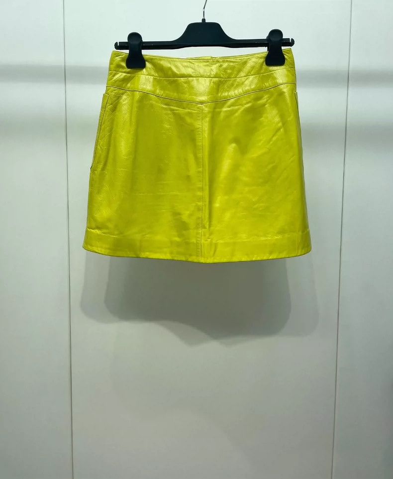 Dior Dior Lambskin short skirt 2504-Nextarrow Size 25" / US 0 / IT 36 - 2 Thumbnail