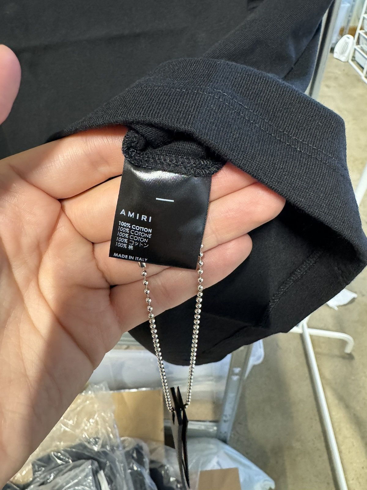 Amiri Amiri MA Bar Logo T-Shirt NEW 500$ Size US S / EU 44-46 / 1 - 5 Thumbnail