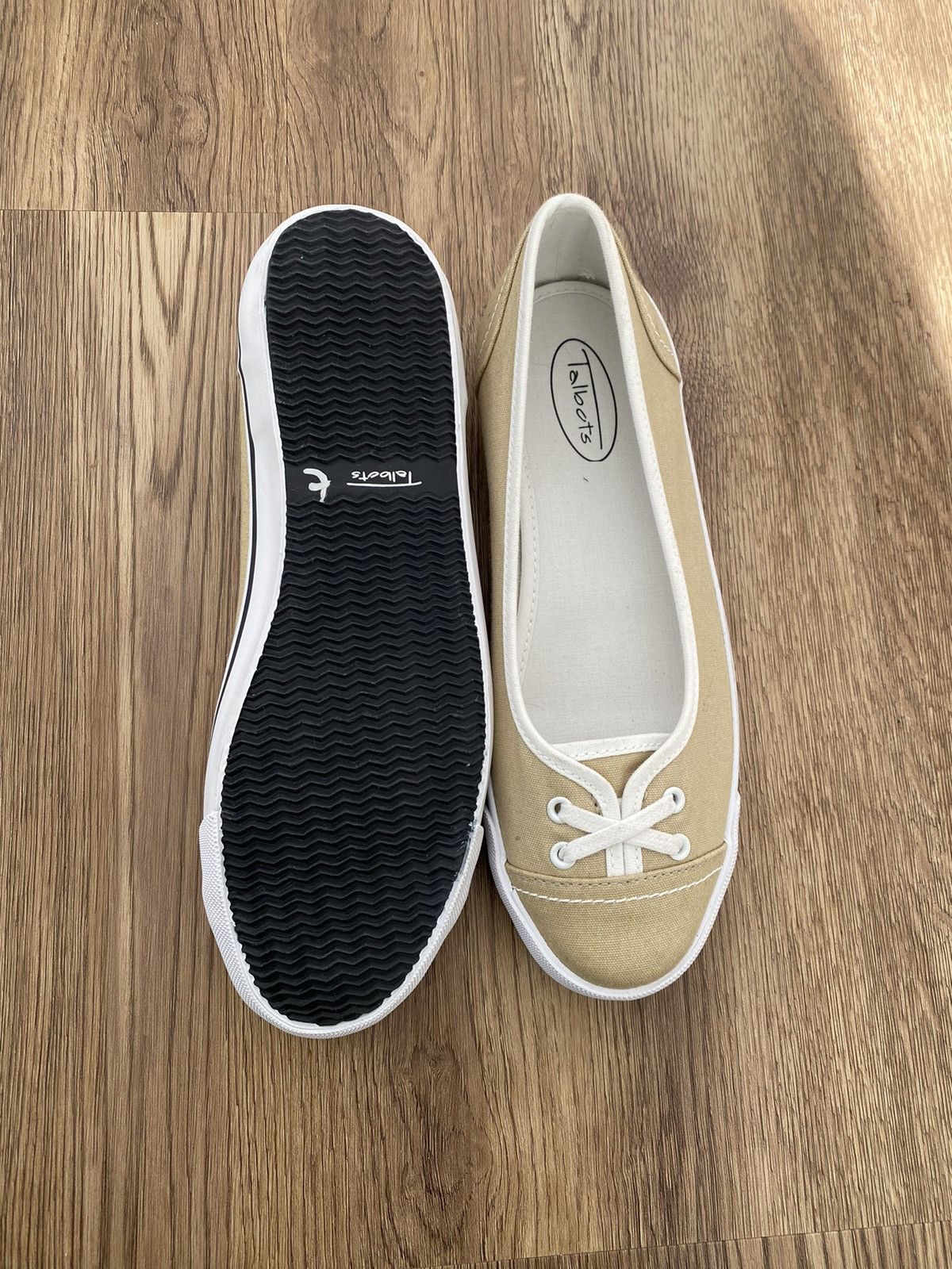 Talbots Talbots Shoes Womens 7M Casual Slip On Loafer Flats BeigeNew Size US 7 / IT 37 - 5 Thumbnail