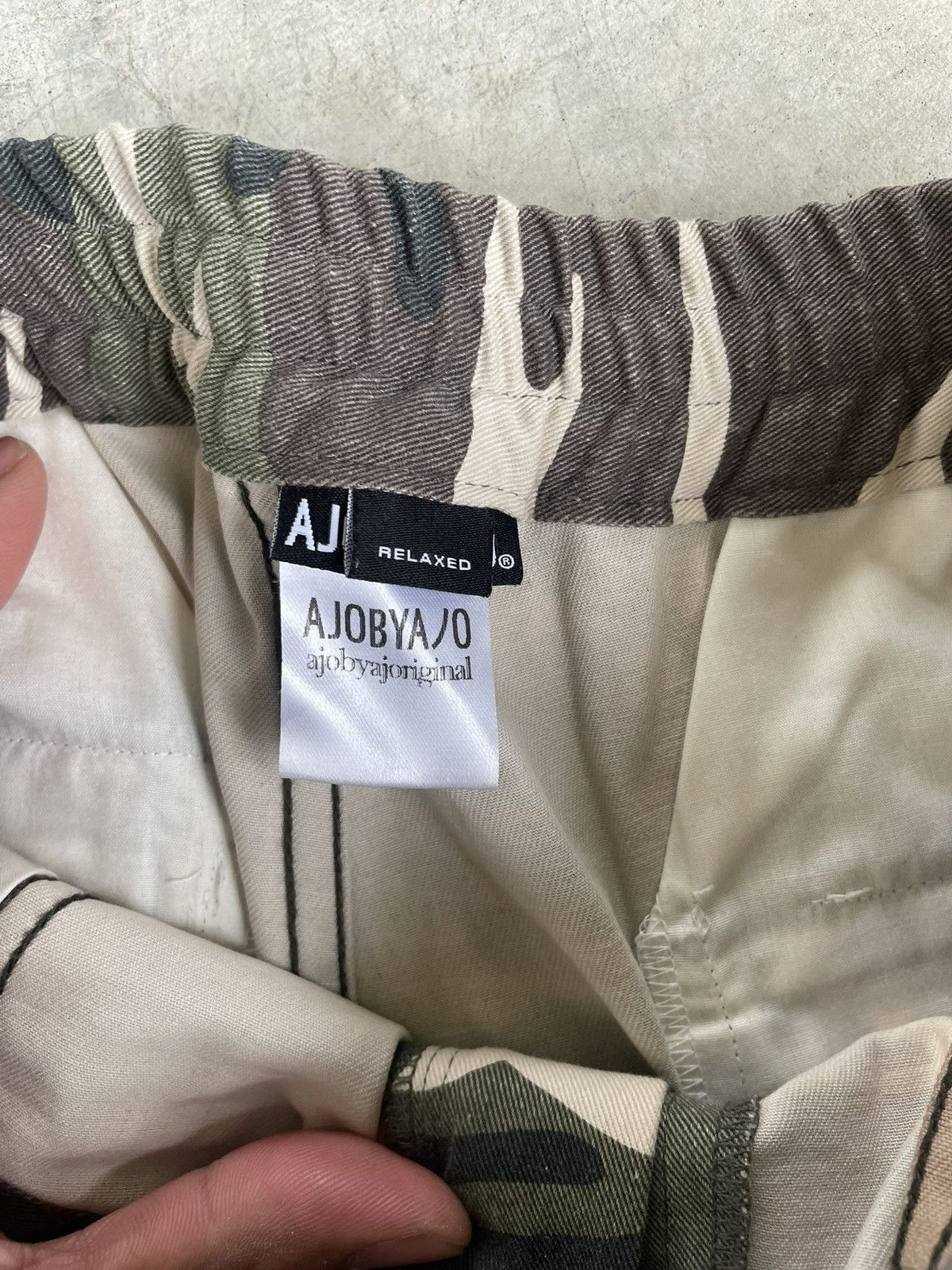 Designer Ajobyaj Multi Print Cargos Size US 33 - 5 Thumbnail