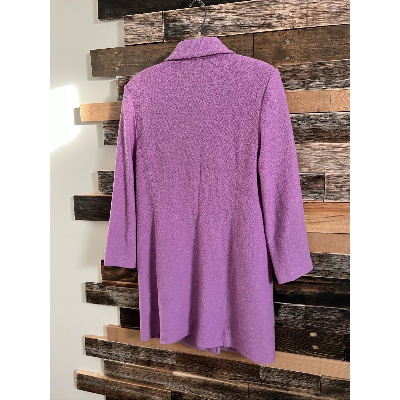 St. John St John Collection Purple Knit Blazer By Marie Gray Size 12 Size XL / US 12-14 / IT 48-50 - 2 Thumbnail