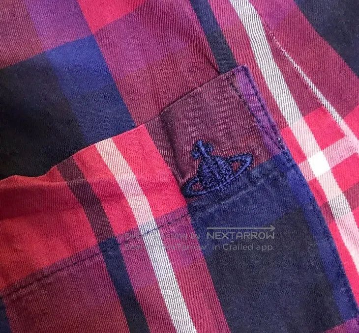 Vivienne Westwood Vivienne Westwood Planet embroidered plaid dress Size M / US 6-8 / IT 42-44 - 2 Thumbnail