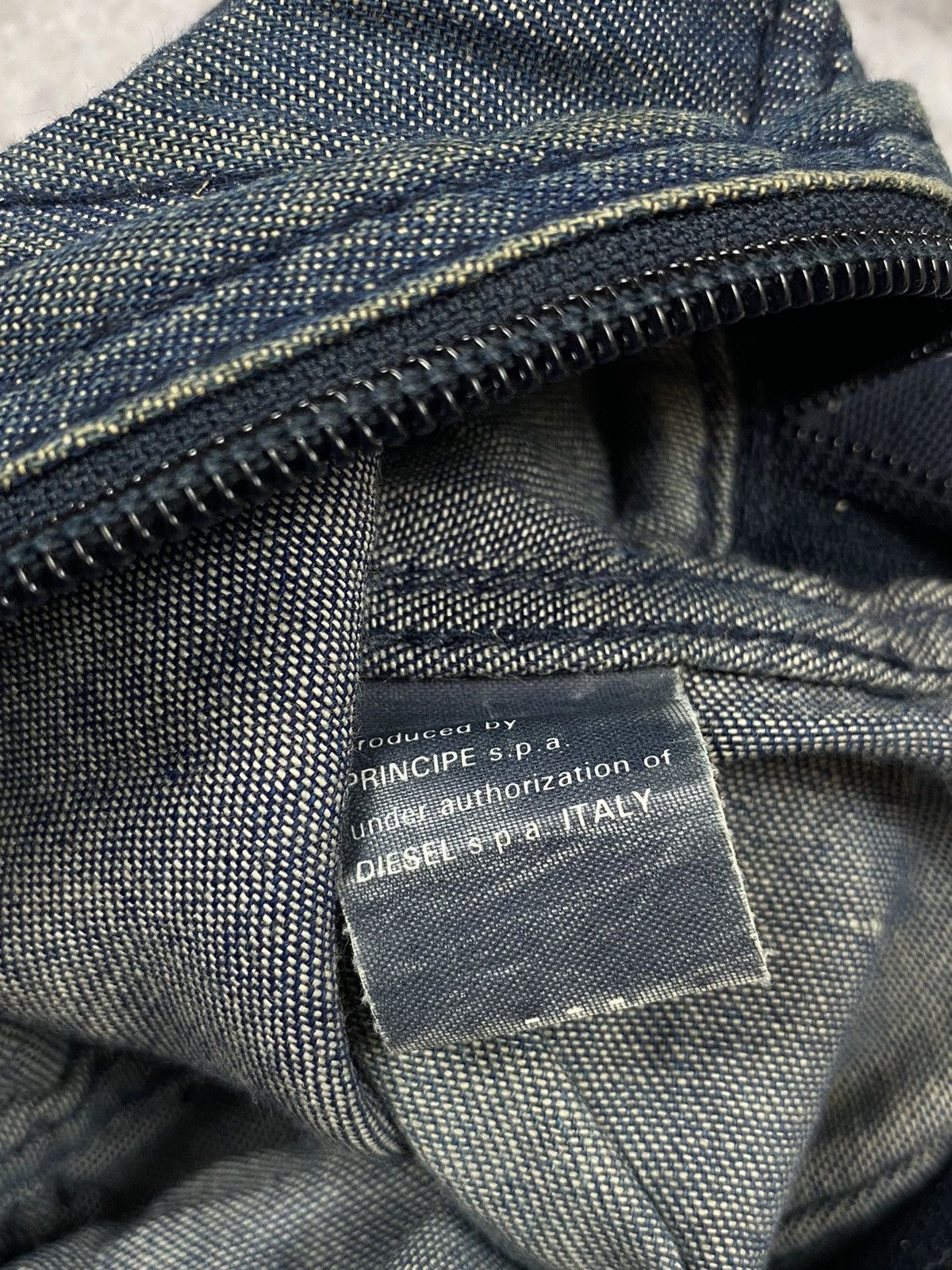Diesel Diesel denim jeans 2000s 90s bag crossbody messenger bag Size ONE SIZE - 4 Thumbnail