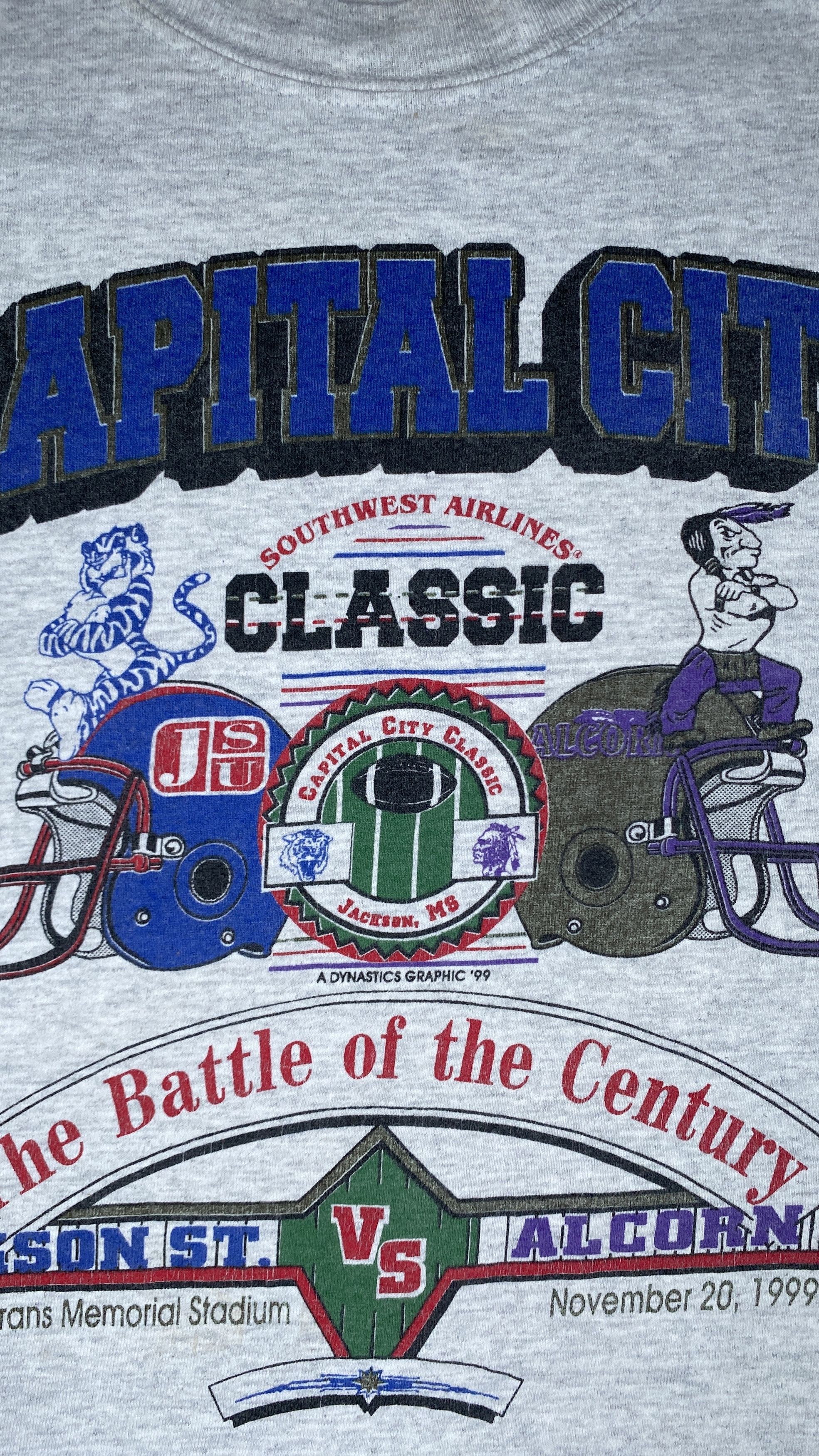 Vintage Vintage 1999 Southwest Airlines Capital City Classic Tee Size US XXL / EU 58 / 5 - 4 Thumbnail