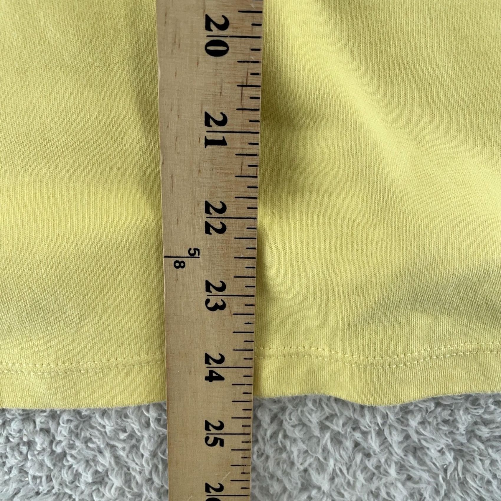 Quacker Factory Quacker Factory Shirt Womens XL Yellow Embellished Keyhole Cutout Scoop Neck Tee Rhinestone Accent Size XL / US 12-14 / IT 48-50 - 7 Thumbnail