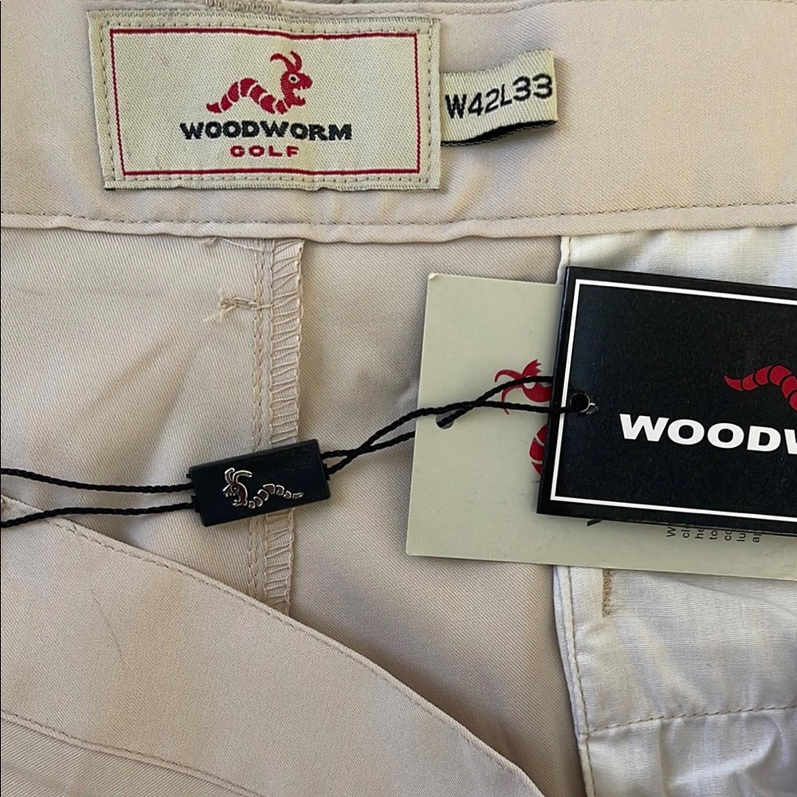 Woodward Woodworm Performance Men's Golf Pants size 42x33 - NWT Size US 42 / EU 58 - 2 Thumbnail