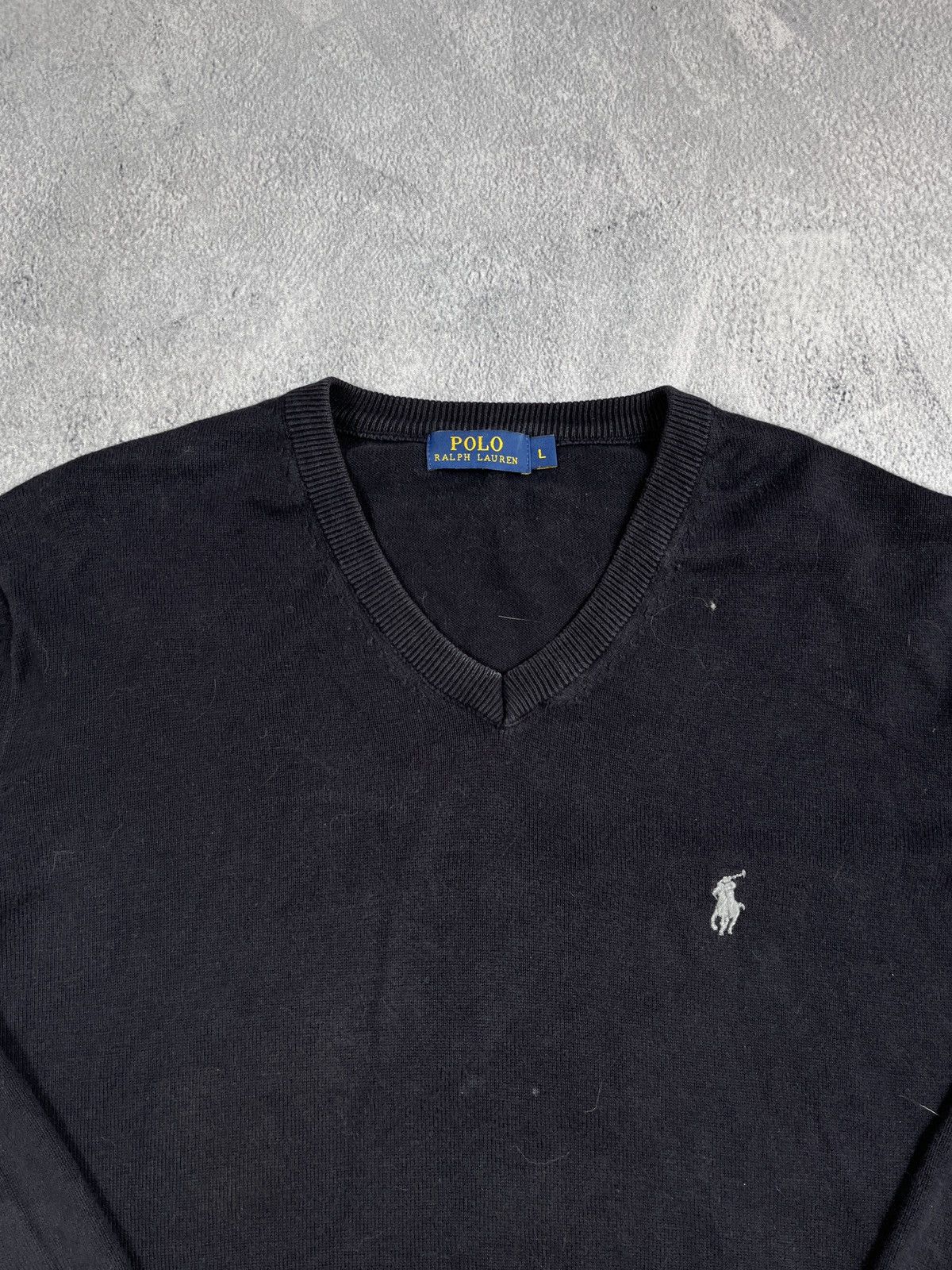 Polo Ralph Lauren × Vintage Vintage 90s Polo Ralph Lauren sweater old money style size L Size US L / EU 52-54 / 3 - 2 Thumbnail