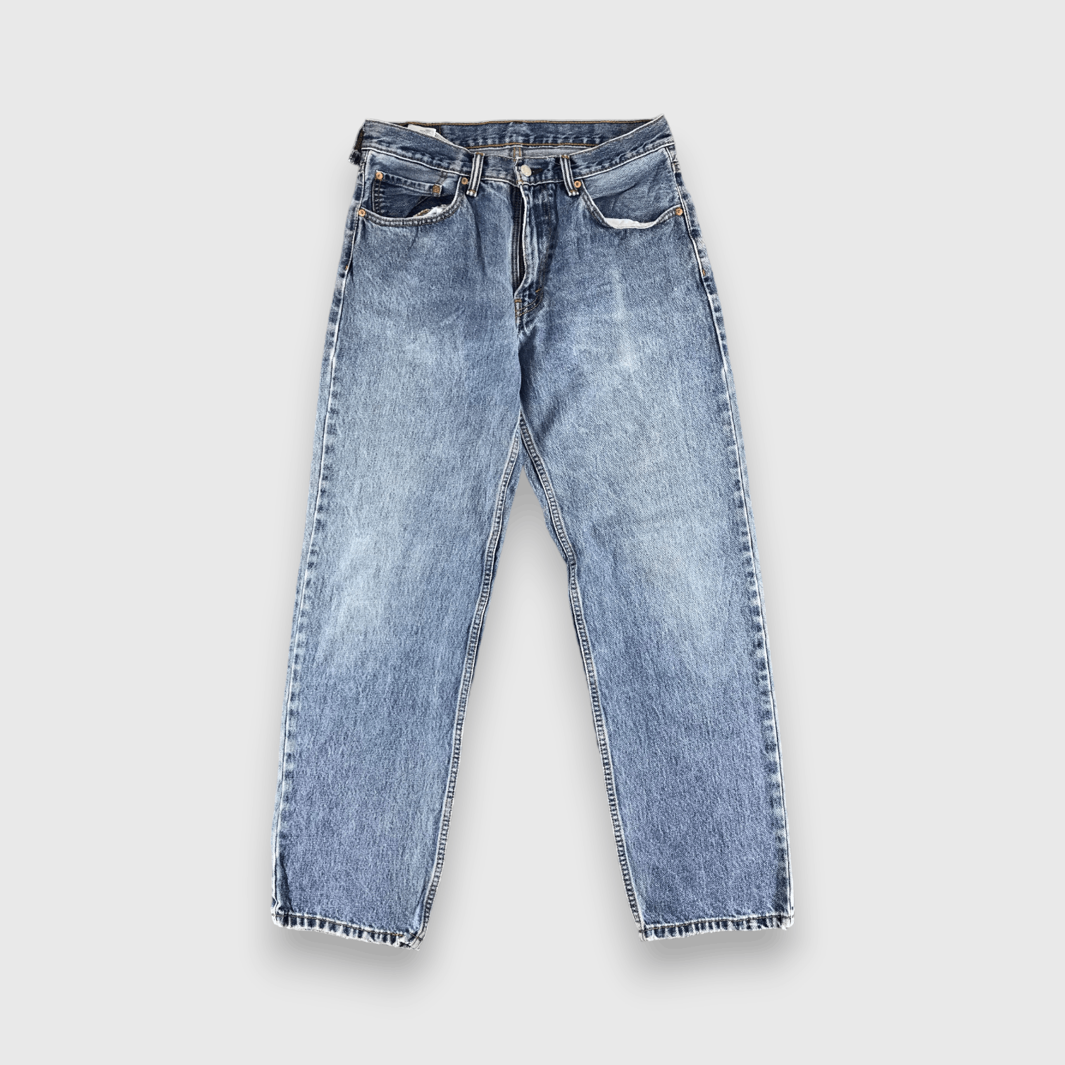 Levi's Vintage Levis 550 Jeans Blue Wash Denim -J590 Size US 32 / EU 48 - 1 Thumbnail