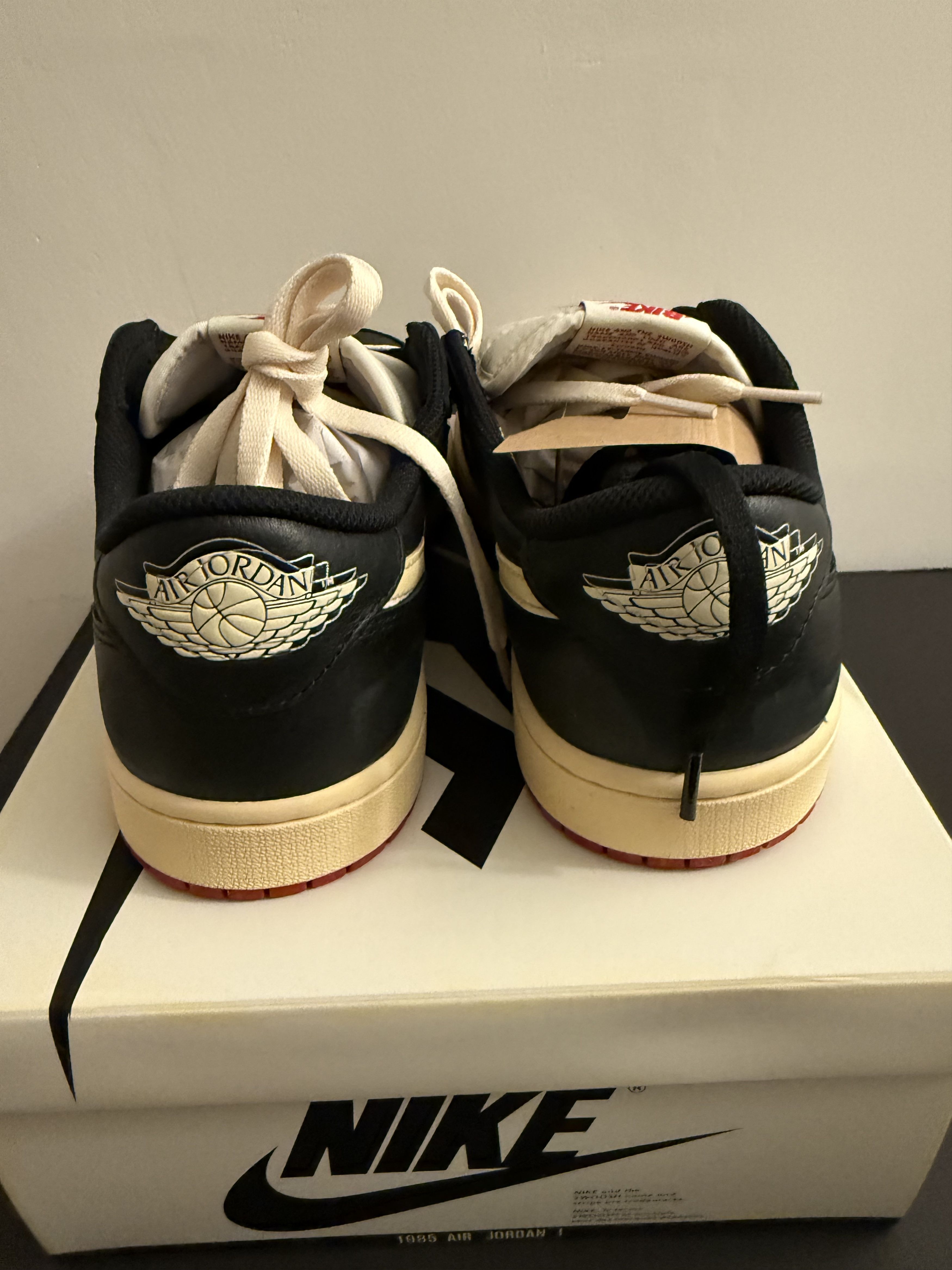 Nike Nigel Sylvester x Air Jordan 1 OG Low Better With Time Size US 10 / EU 43 - 5 Thumbnail