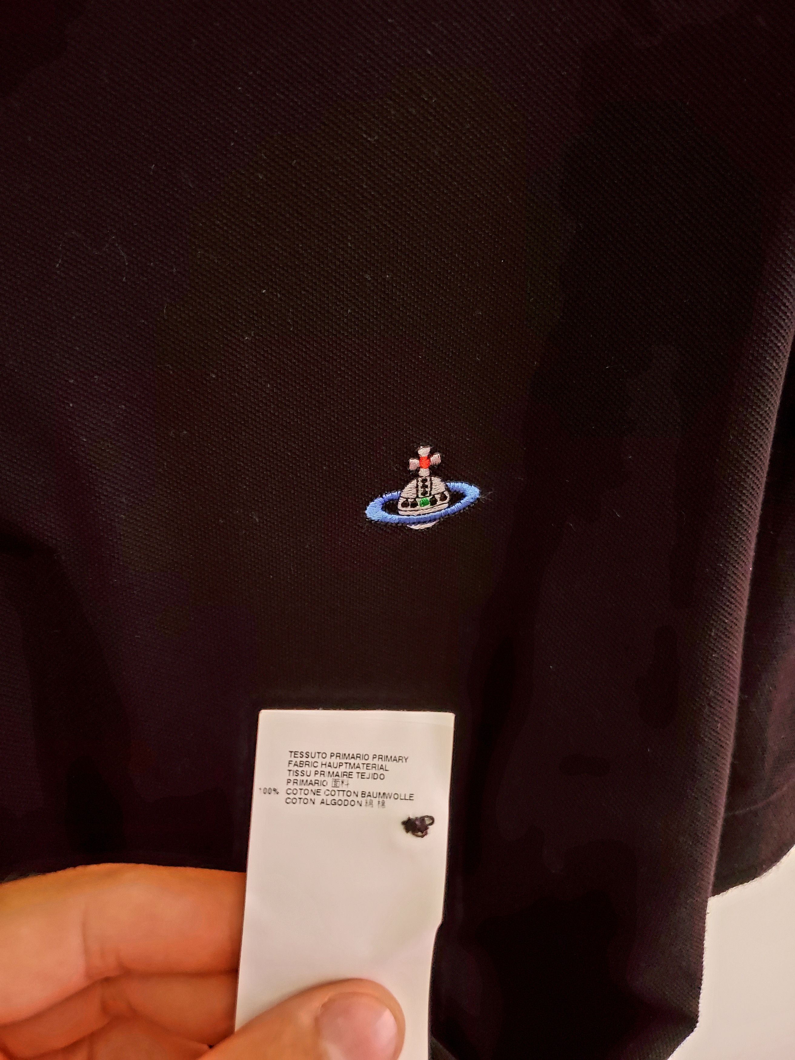 Vivienne Westwood Vivienne Westwood Black Polo T Shirt ideal condition size L Size US L / EU 52-54 / 3 - 5 Thumbnail