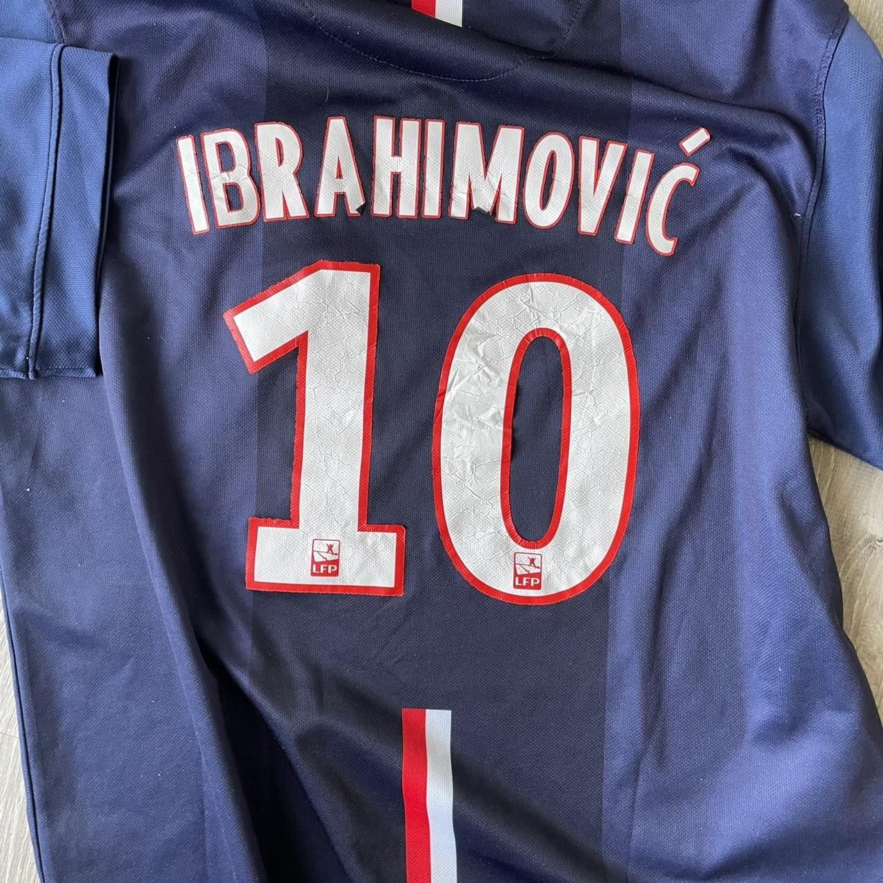 Nike × Vintage Nike 2014-2015 PSG Zlatan Ibrahimović Jersey Size US L / EU 52-54 / 3 - 2 Thumbnail