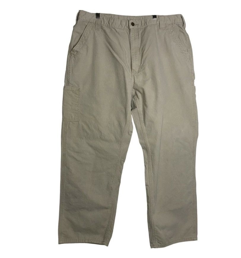 Carhartt Carhartt Carpenter Pants Mens Work Utility Beige 40x30 EUC Size US 40 / EU 56 - 1 Thumbnail