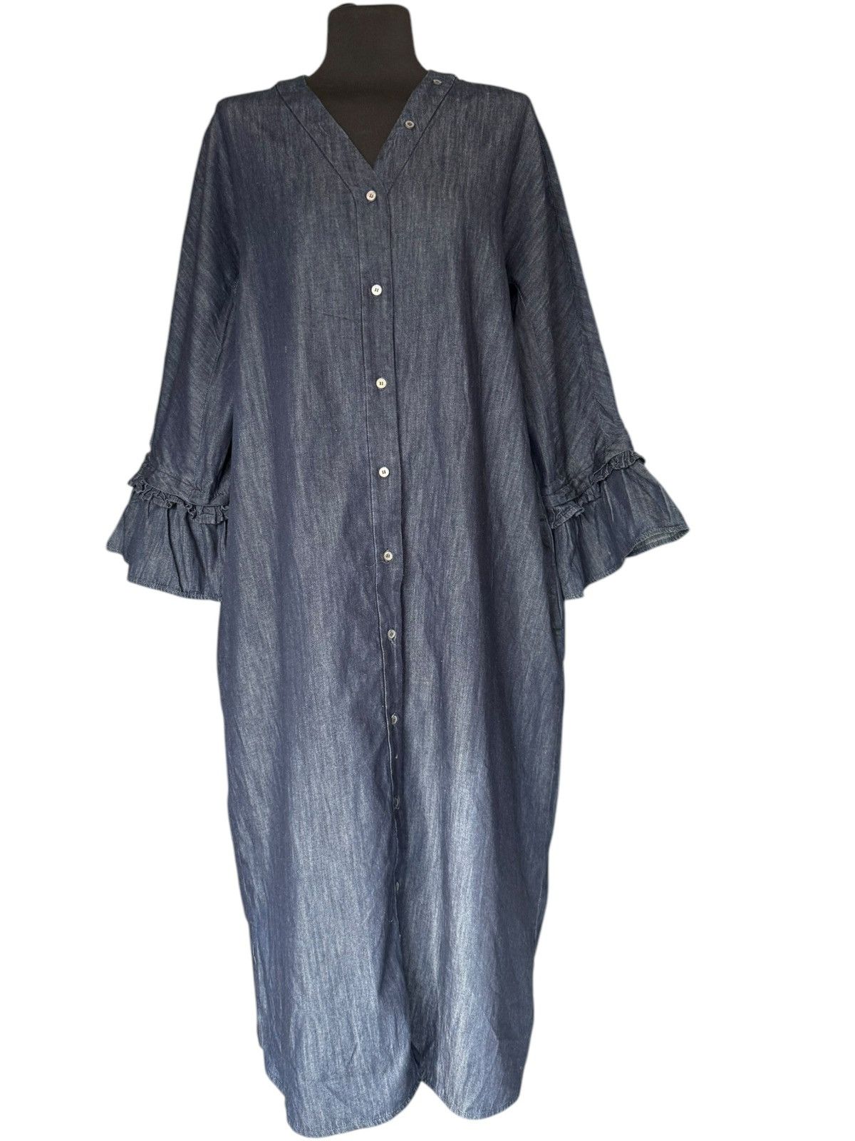 Max Mara Dress Max Mara 100% Cotton Size XXL / US 16-18 / IT 52-54 - 3 Thumbnail