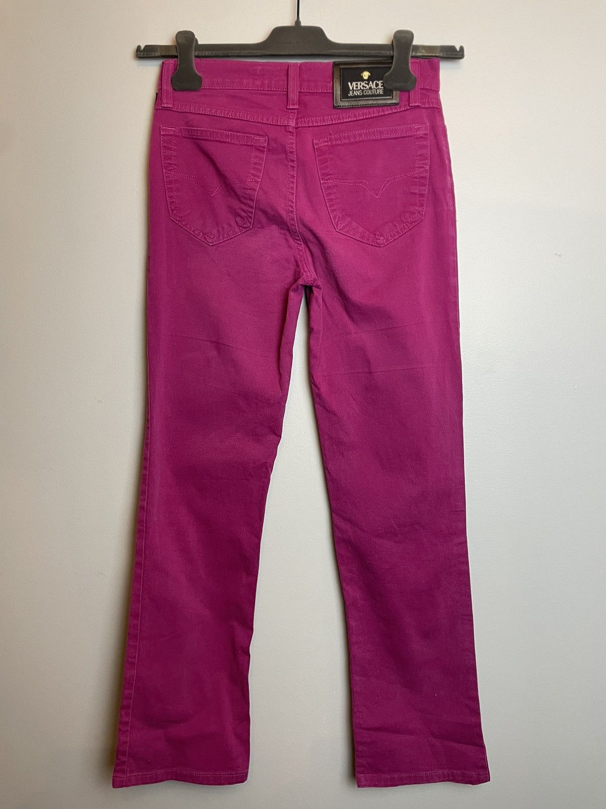 Versace × Versace Jeans Couture Versace Pink Skinny Jeans Size 27" / US 4 / IT 40 - 3 Thumbnail