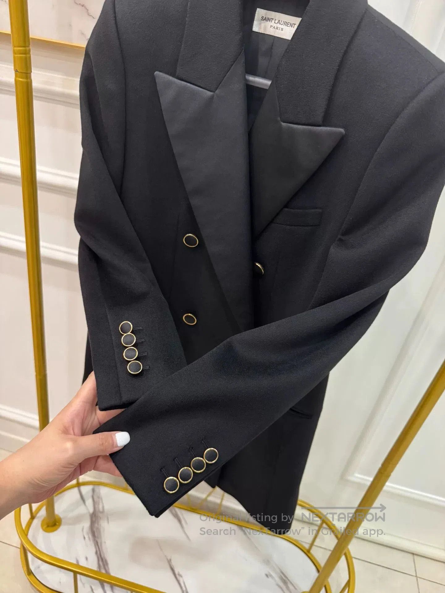 Saint Laurent Paris SAINT LAURENT Double. Size XS / US 0-2 / IT 36-38 - 4 Thumbnail