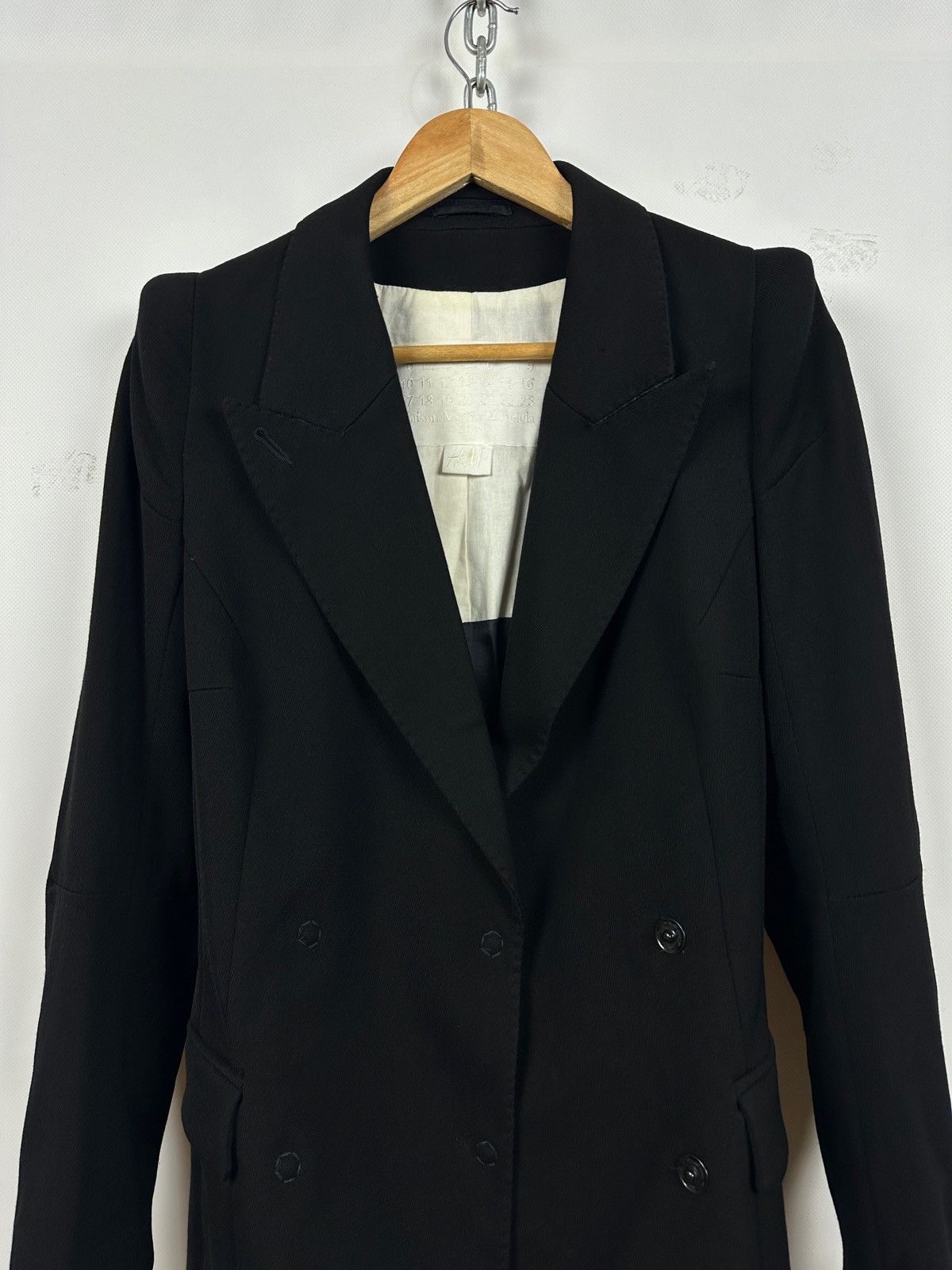 H&M × Maison Margiela Maison Martin Margiela x H&M Pagoda Shoulder Wool Blazer Size XL / US 12-14 / IT 48-50 - 5 Thumbnail