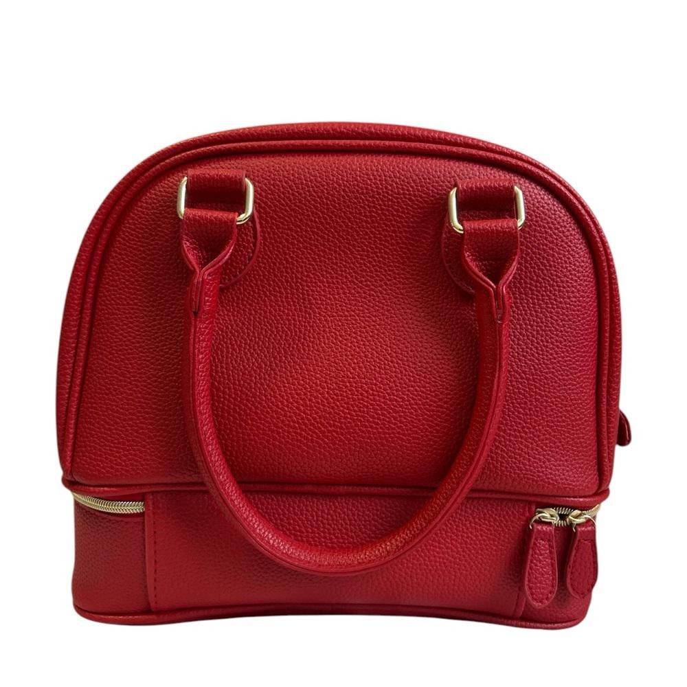Designer Stunning Red Elizabeth Arden Handbag - Elegant & Chic Size ONE SIZE - 4 Thumbnail