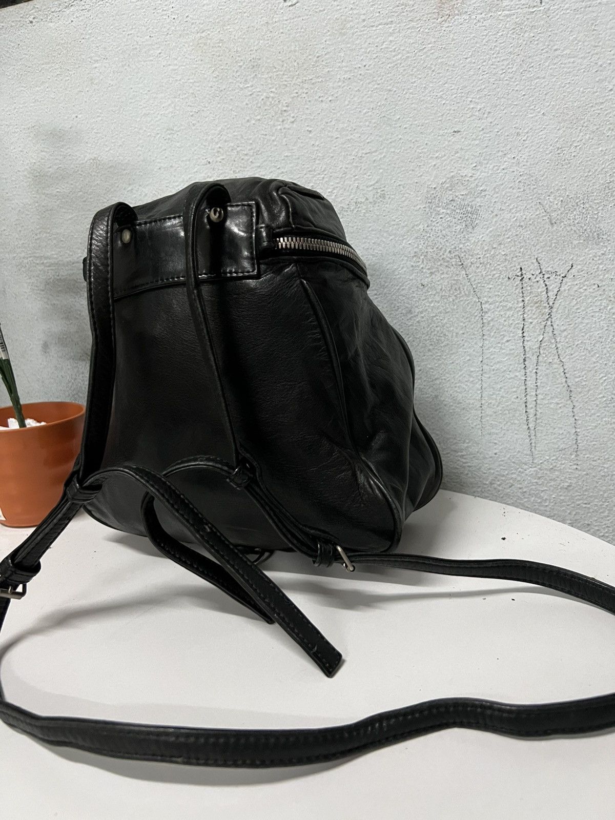 Leather × Yohji Yamamoto Y’saccs Yohji Yamamoto Leaher Bag Size ONE SIZE - 3 Thumbnail