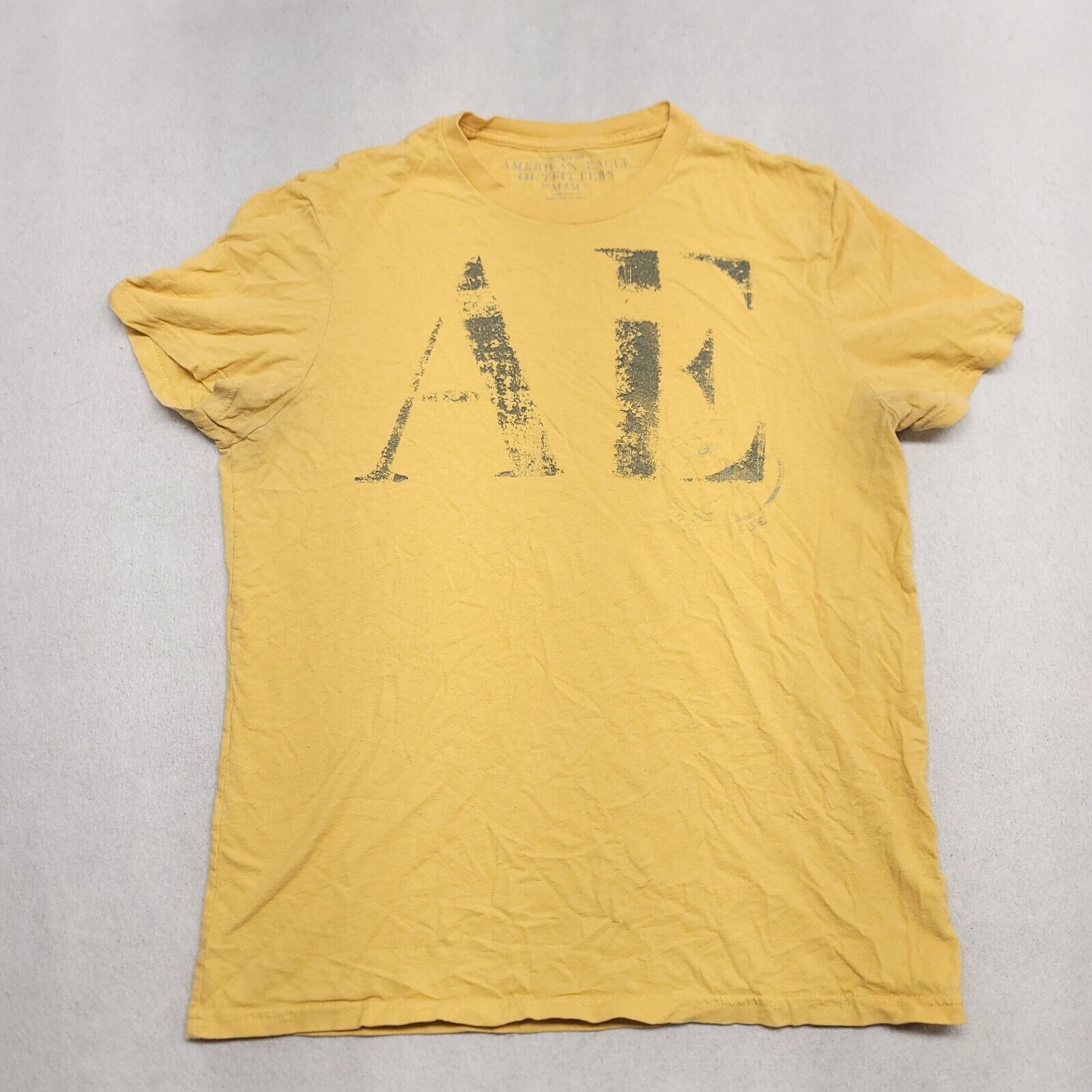 American Eagle Outfitters American Eagle Casual Graphic Shirt Mens Size Medium Yellow Size US M / EU 48-50 / 2 - 2 Thumbnail