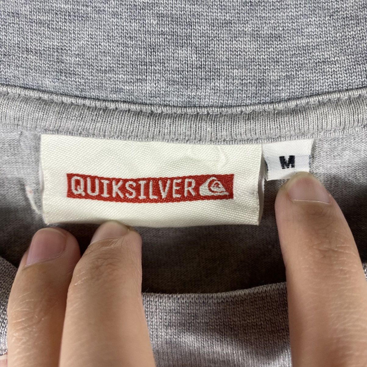 Quiksilver Vintage 00's QUIKSILVER BOARDRIDING Longsleeve Surf TeeShirt Size US M / EU 48-50 / 2 - 8 Thumbnail