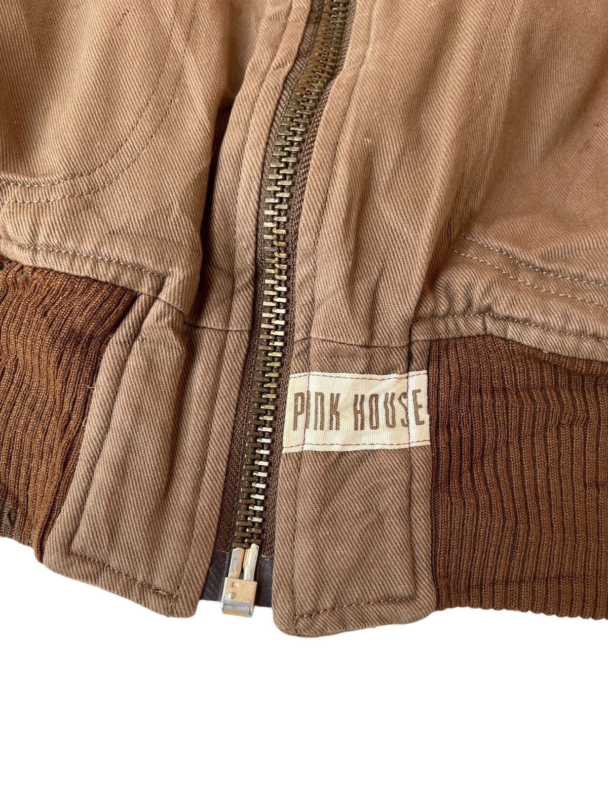 Pink House × Vintage VTG Pink House Bomber Jacket Style Size US L / EU 52-54 / 3 - 12 Thumbnail