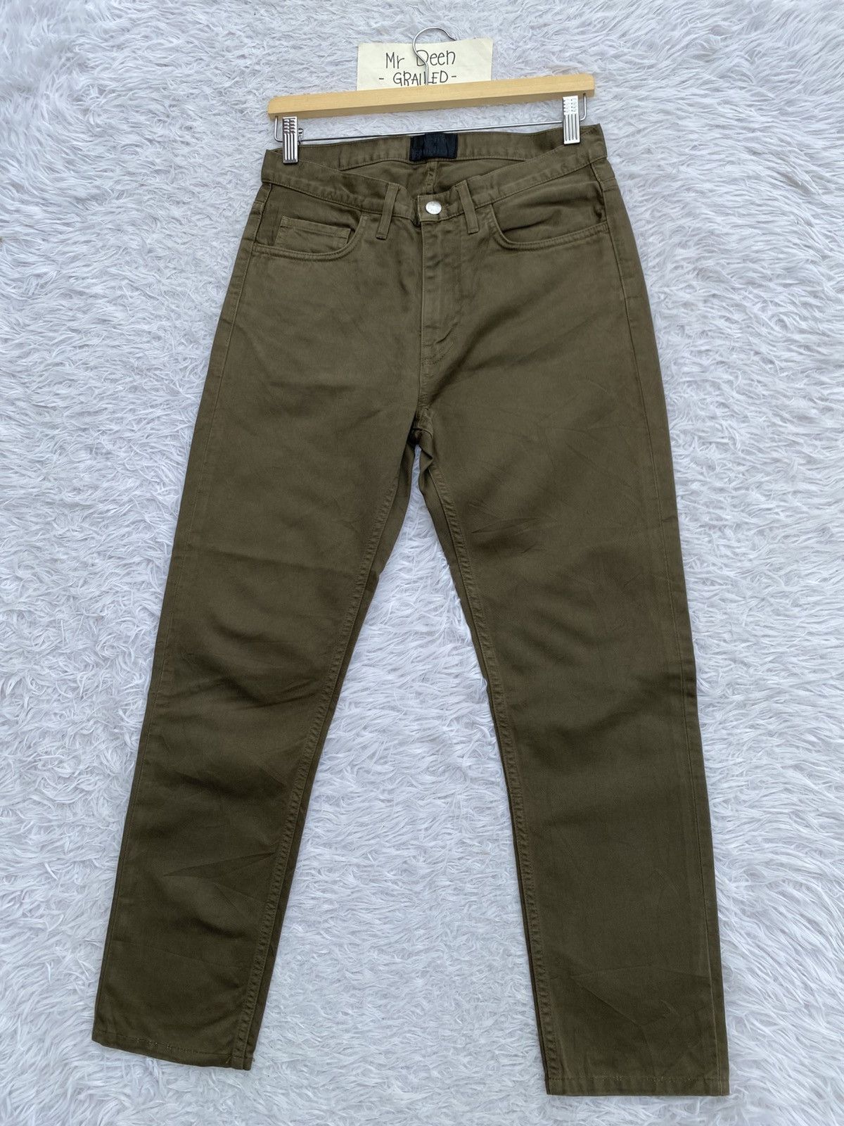 Acne Studios Rare Acne Studios Green Slack Pants Size US 29 - 3 Thumbnail