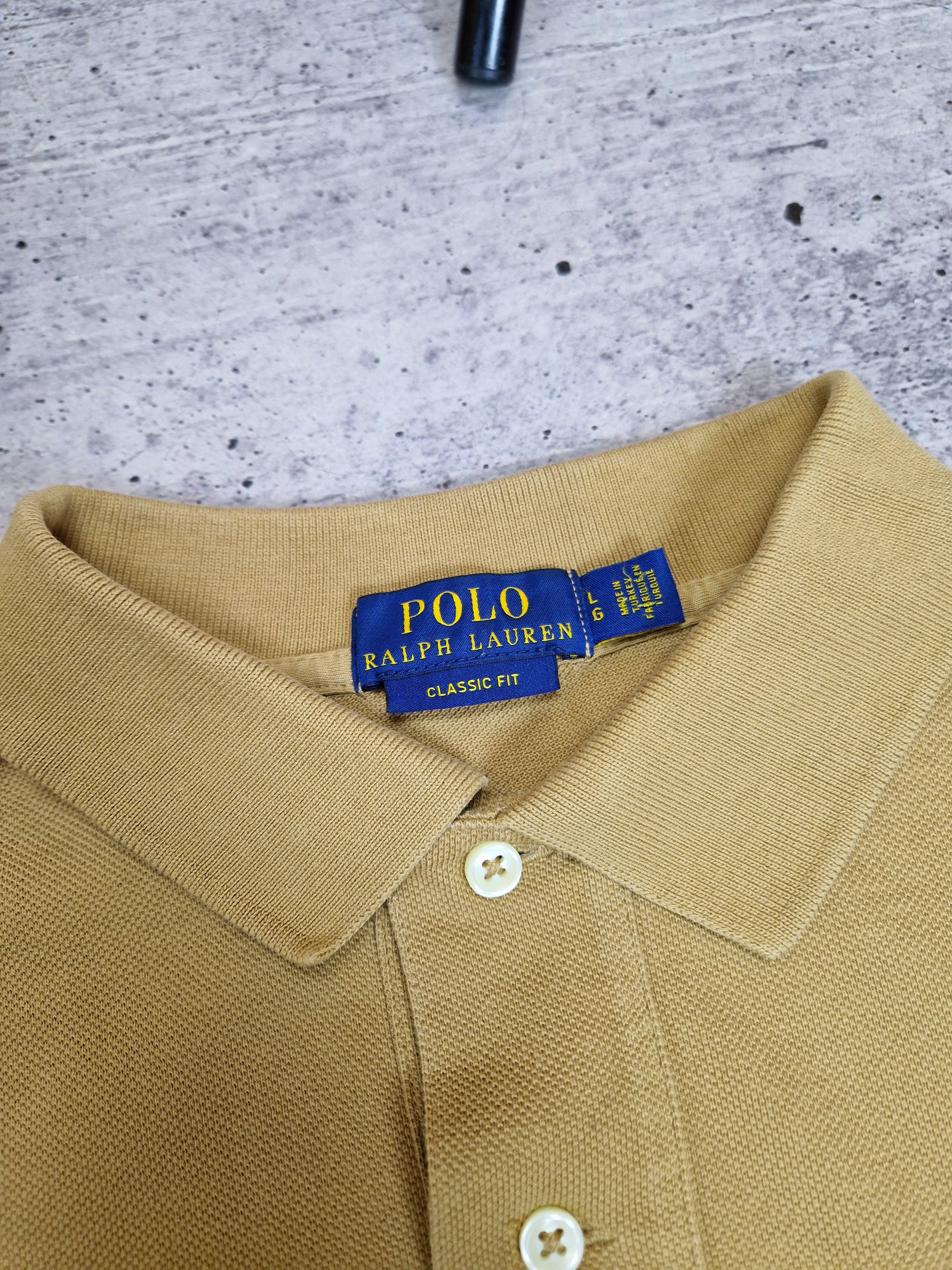 Polo Ralph Lauren Polo Ralph Lauren Classic Mesh Custom Slim Fit Polo Shirt Size US L / EU 52-54 / 3 - 3 Thumbnail