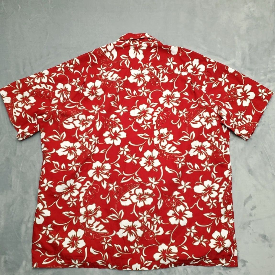 Hilo Hattie VINTAGE Hilo Haittie Shirt Mens 3XL Red Cotton Floral Hawaiian Made in USA Shirt Size US XXL / EU 58 / 5 - 5 Thumbnail