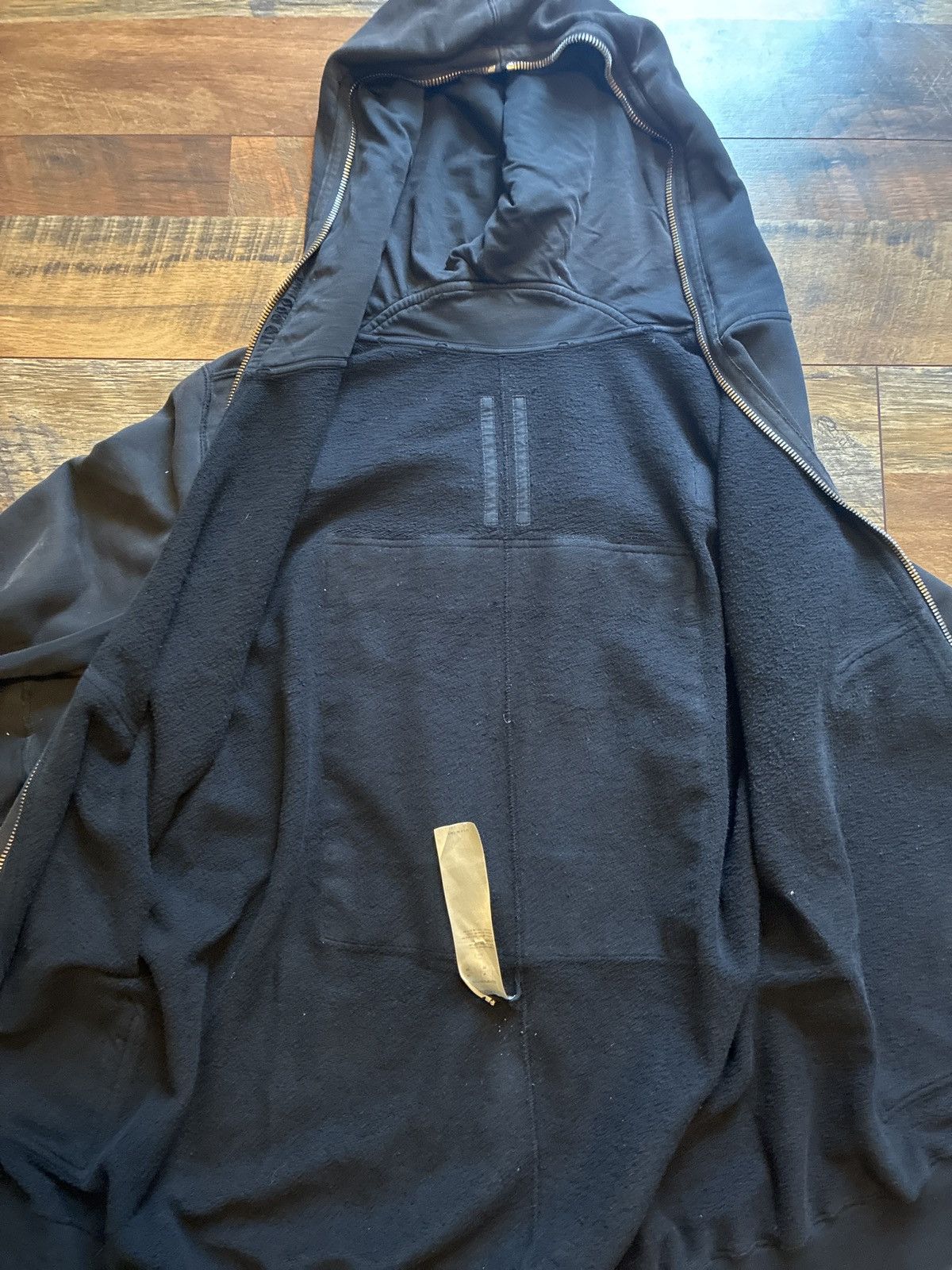 Rick Owens Rick Owens Gimp Zip Up Hoodie Size US L / EU 52-54 / 3 - 13 Thumbnail