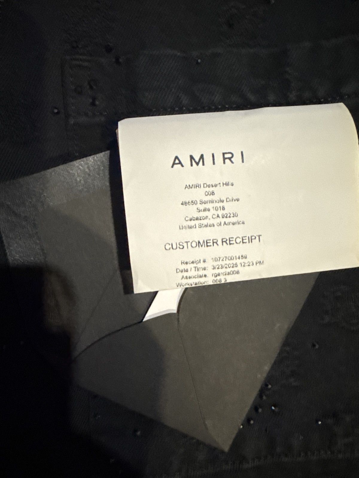 Amiri Crystal Burst Denim Size US M / EU 48-50 / 2 - 4 Thumbnail