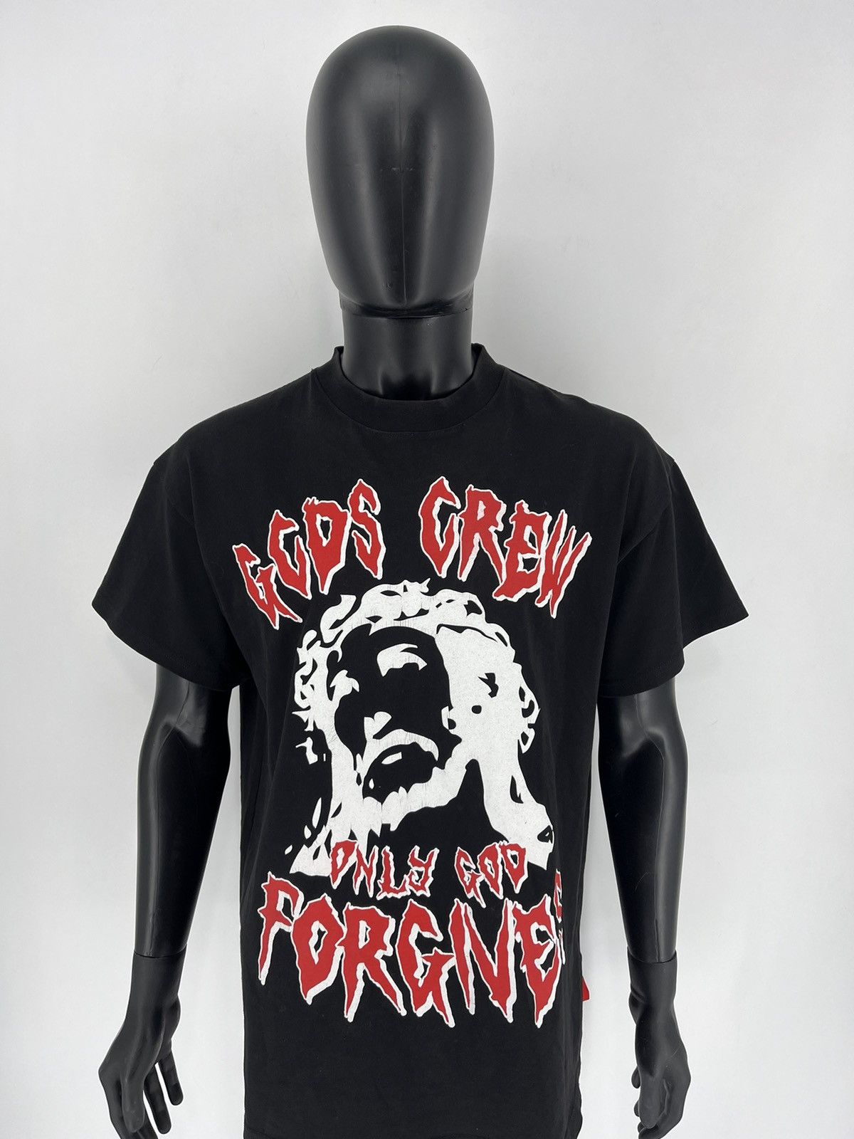 GCDS GCDS Grew Jesus Only God Forgives Shirt Band Tee Style Size US M / EU 48-50 / 2 - 5 Thumbnail