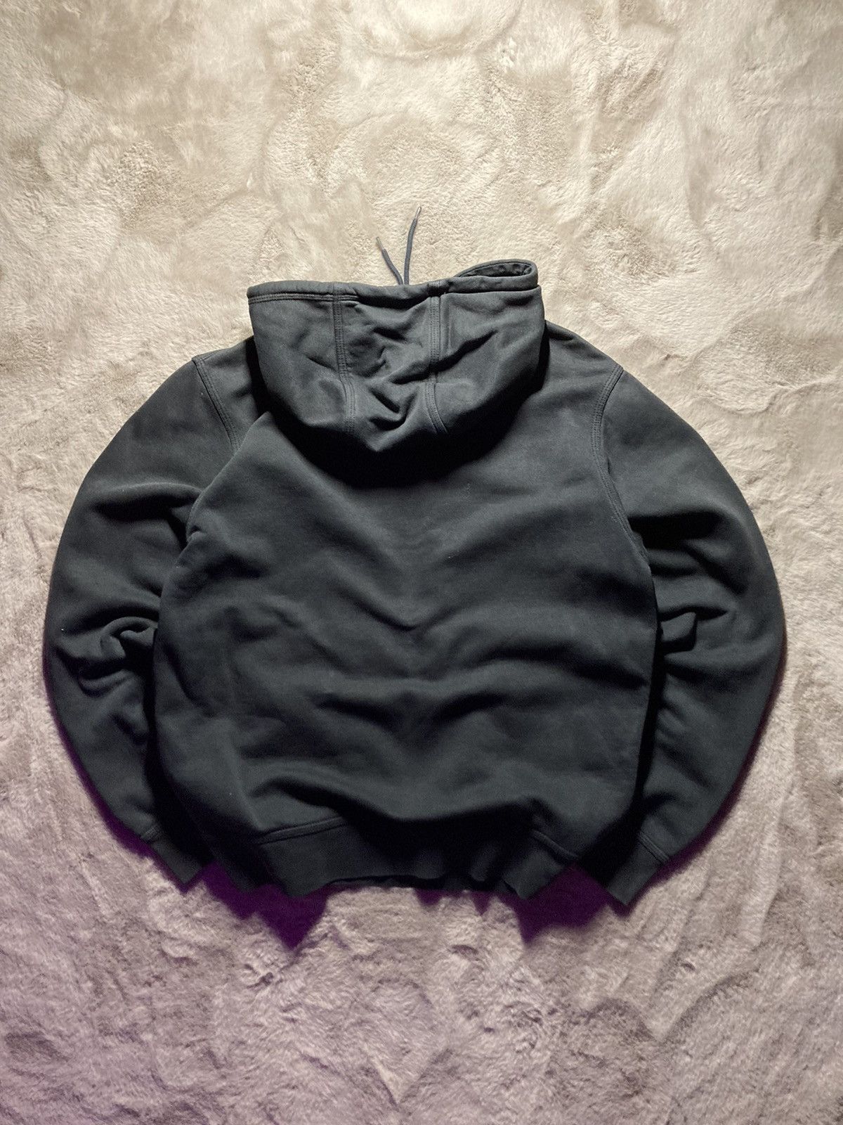 Nike × Vintage ⛩️Vintage Nike Hoodie Small Logo Faded Basic Oversize Baggy⛩️ Size US M / EU 48-50 / 2 - 2 Thumbnail