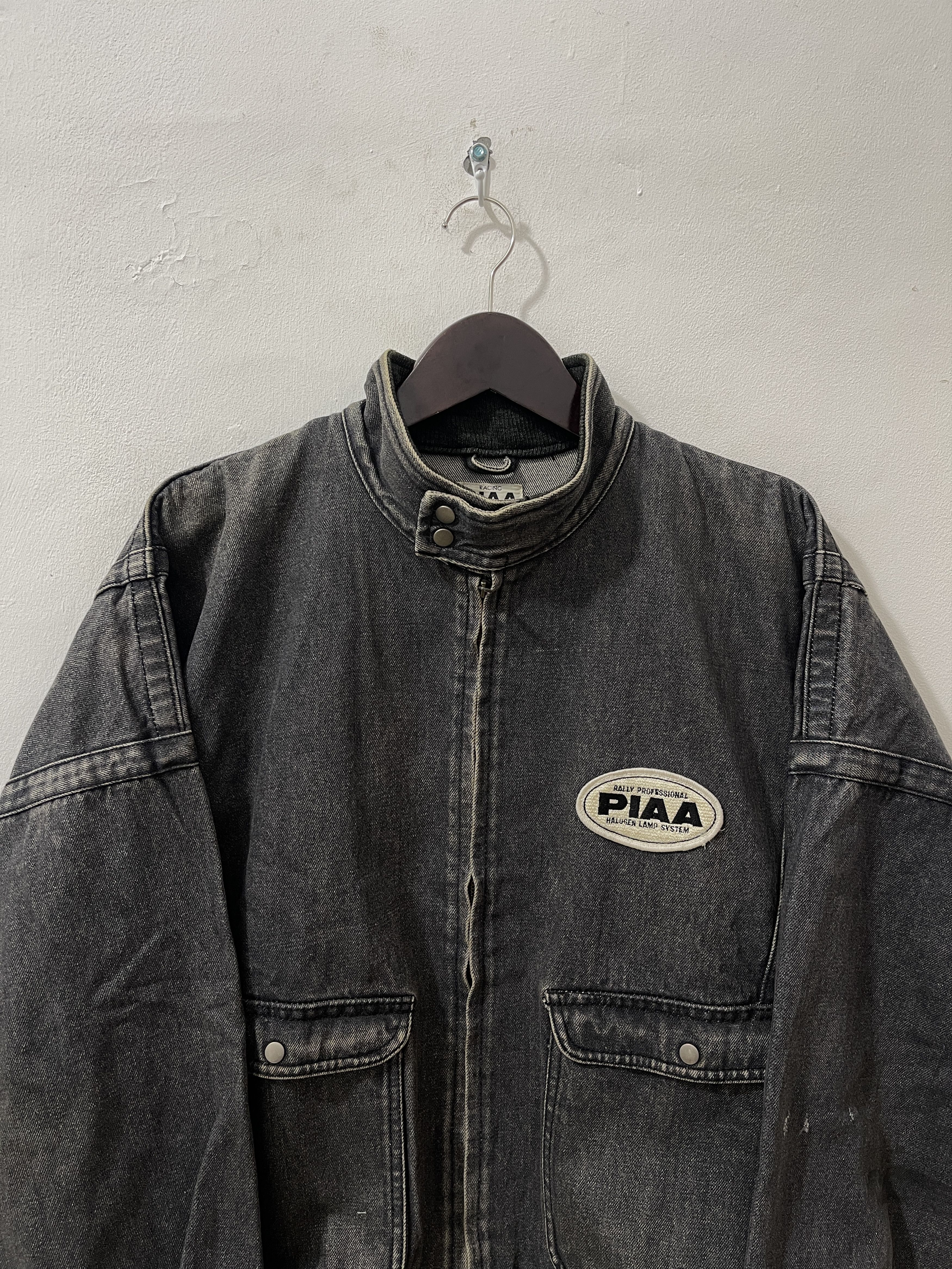 Other Vintage Racing PIAA Japan Archive Faded Washed Jacket Size US XL / EU 56 / 4 - 4 Thumbnail