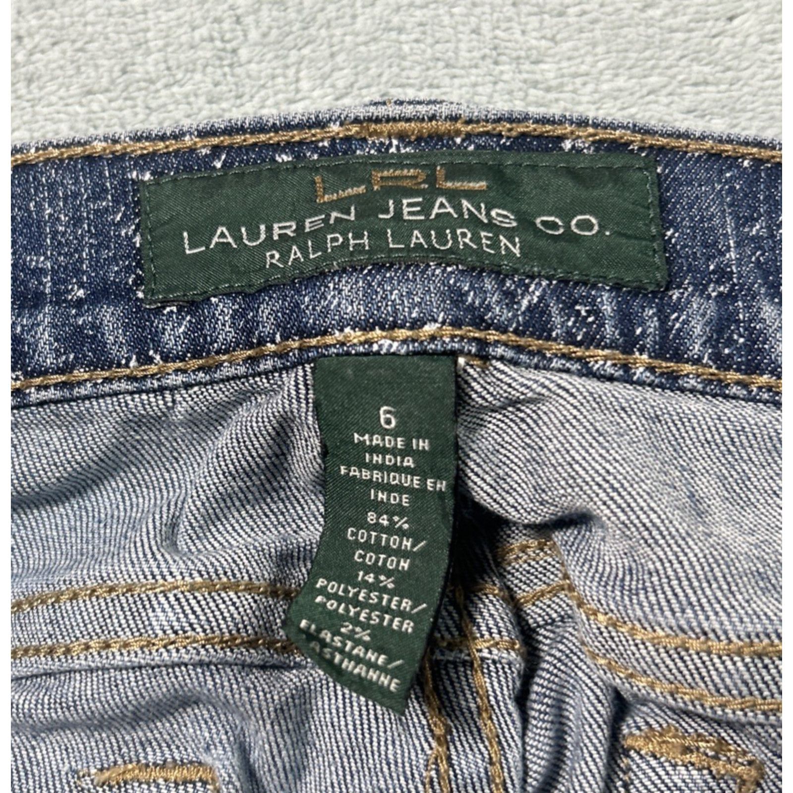 Lauren Ralph Lauren Polo Lauren Ralph Lauren Straight Jeans 6 30x29 Skinny Slim Size 28" / US 6 / IT 42 - 3 Thumbnail