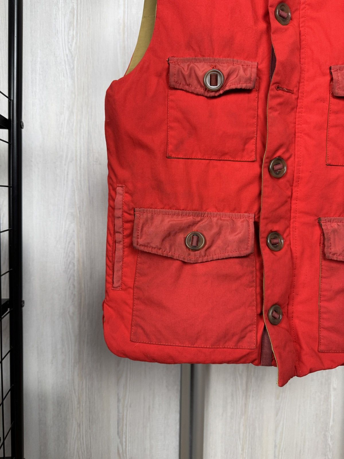 02DERIV. 02deriv. Red multipocket down vest size 1/S Size US S / EU 44-46 / 1 - 5 Thumbnail