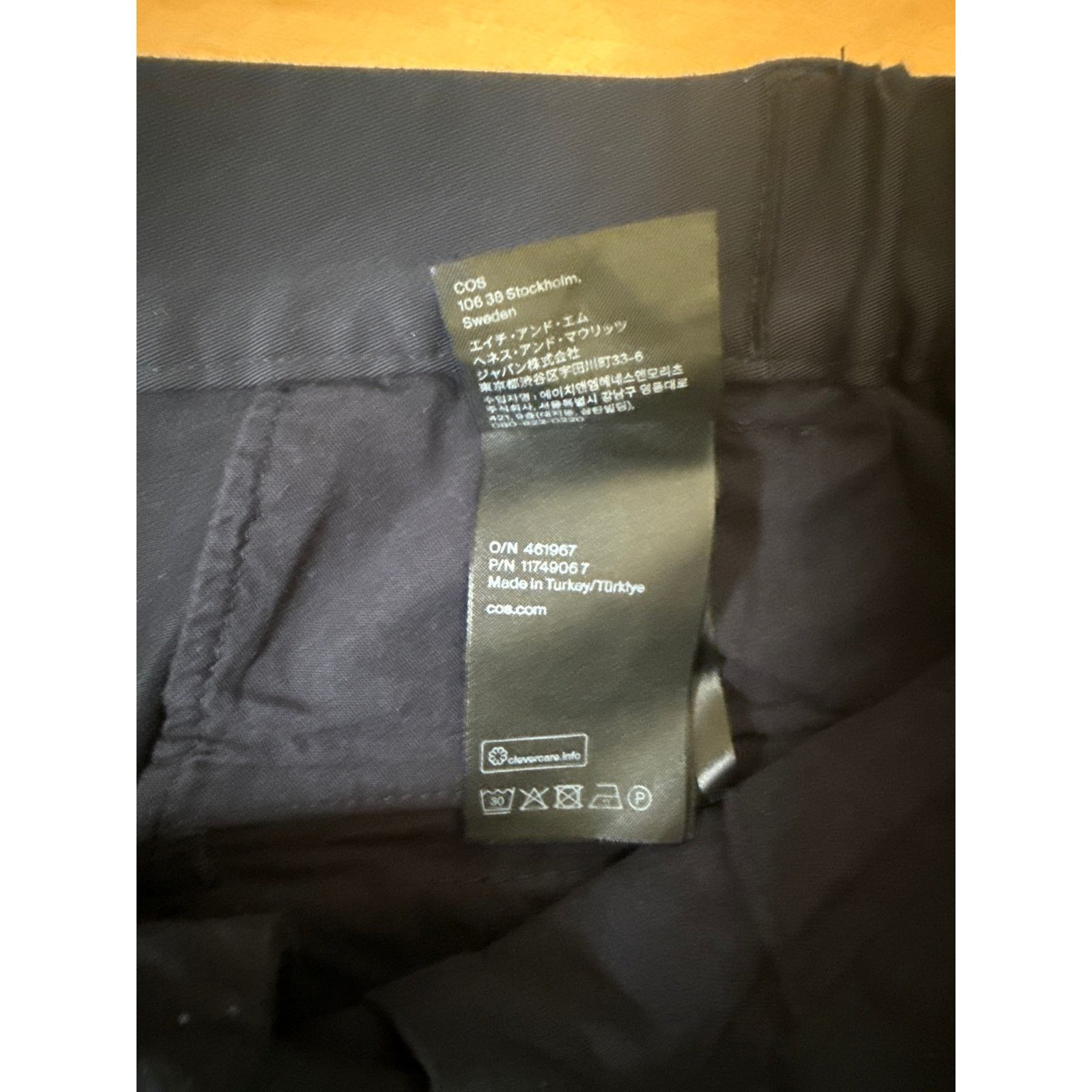 Cos COS Navy Blue Shorts Size EU 50 / US 34 Minimalist EUC Size US 34 / EU 50 - 4 Thumbnail