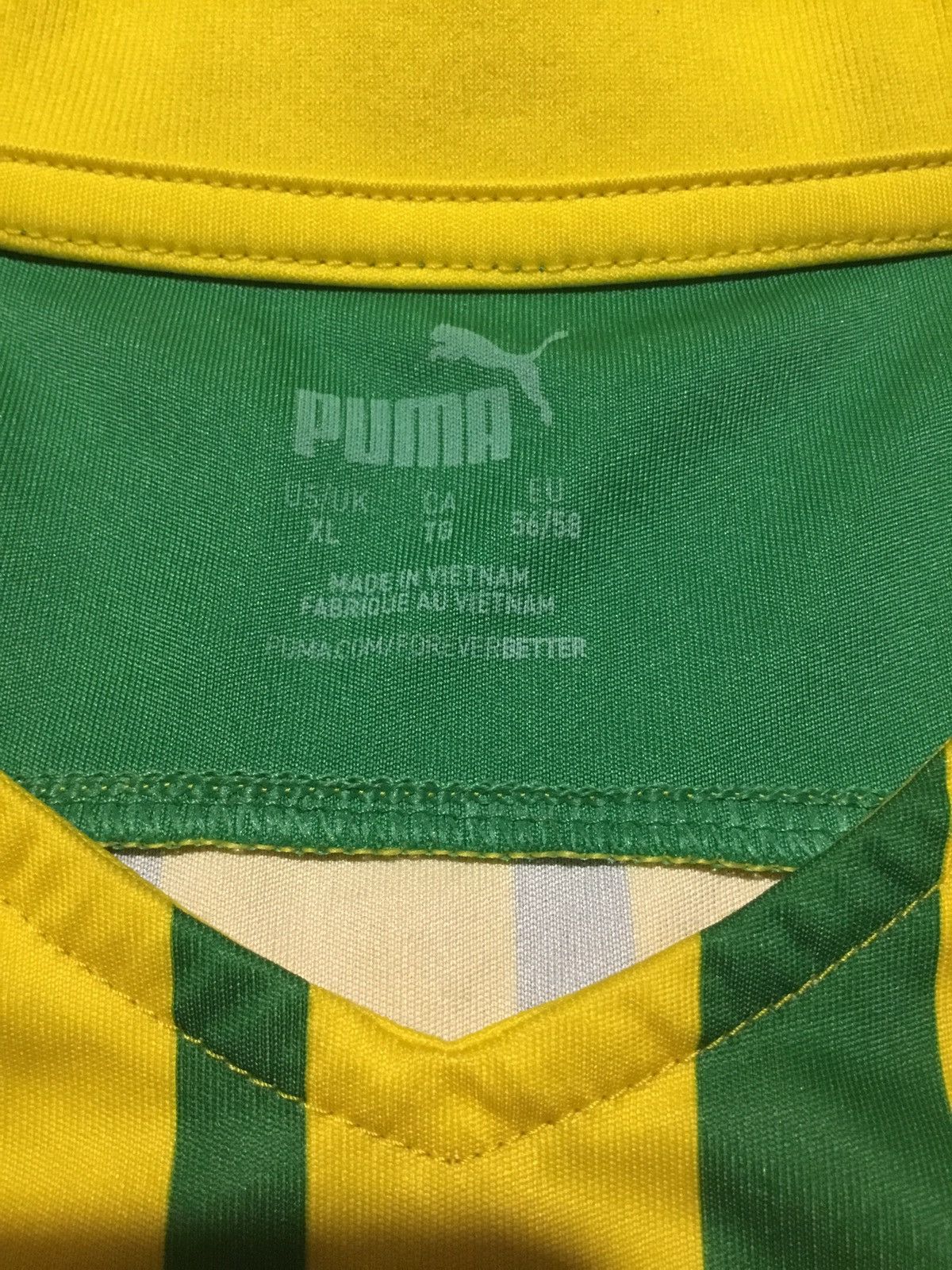 Puma West Bromwich Albion FC Football Shirt Size XL Puma Size US XL / EU 56 / 4 - 4 Thumbnail