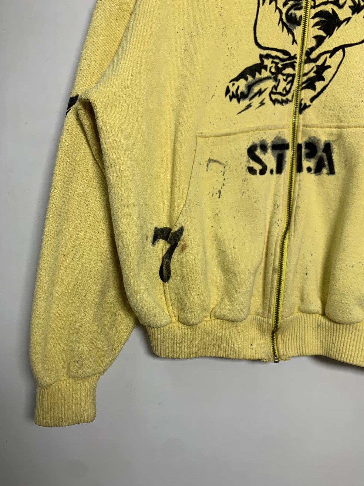 Other Vintage Raw Cotton Military Inspired zip-hoodie Size US L / EU 52-54 / 3 - 2 Thumbnail