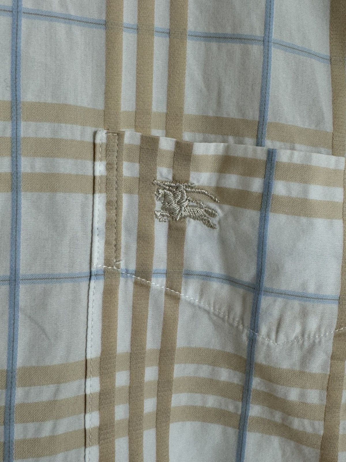 Burberry × Vintage Y2K Vintage Burberry London Nova Check Shirt Size US M / EU 48-50 / 2 - 7 Thumbnail