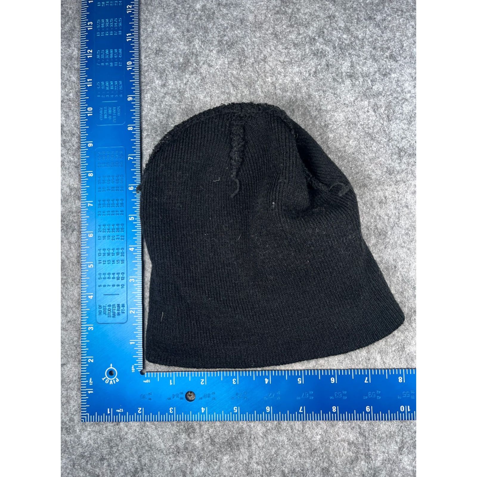 Vintage Skeleton Hands Beanie Adult One Size Black Knit 100% Acrylic Size ONE SIZE - 4 Thumbnail
