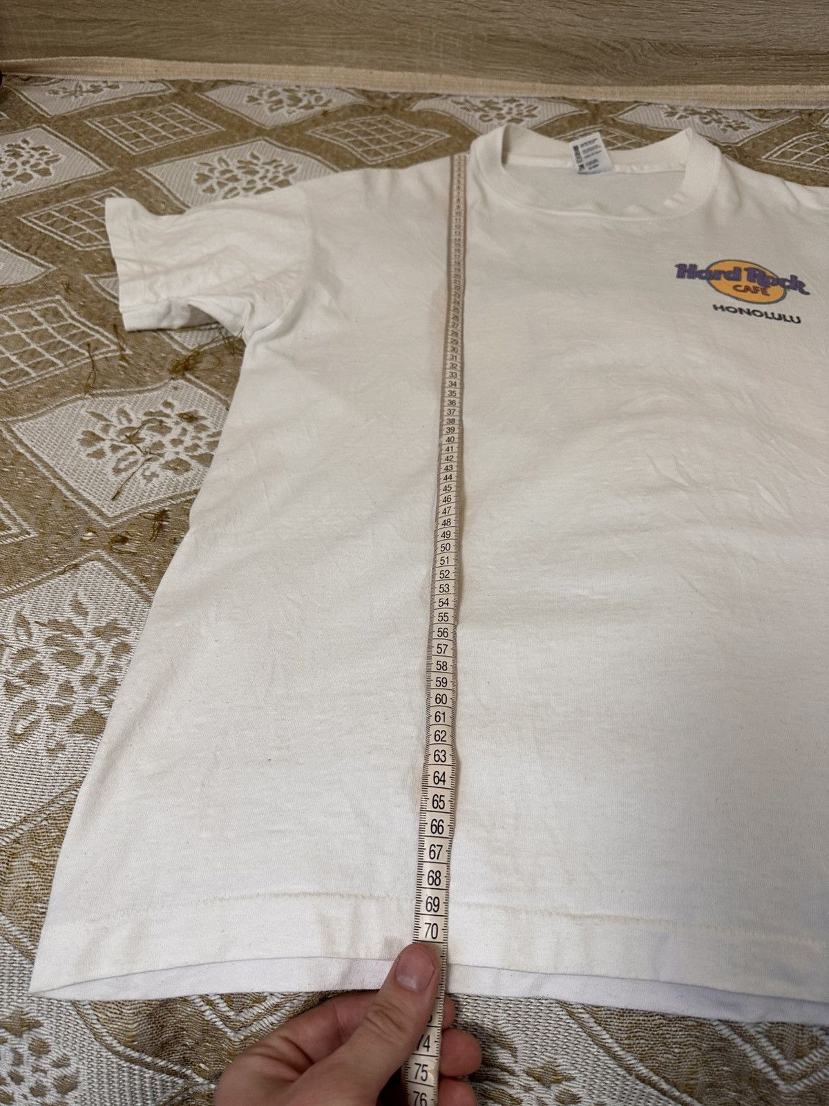 Hard Rock Cafe 🔥 Hard Rock Cafe Honolulu Vintage Faded T Shirt USA Rare Size US XL / EU 56 / 4 - 11 Thumbnail