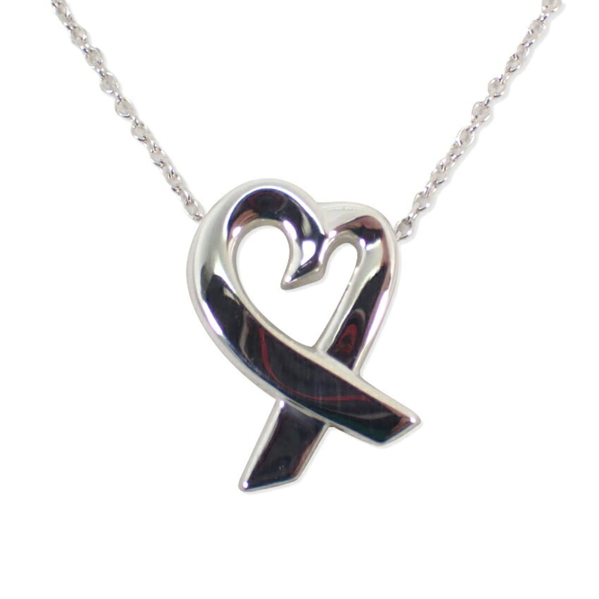 TIFFANY 925 Loving Heart Pendant Necklace