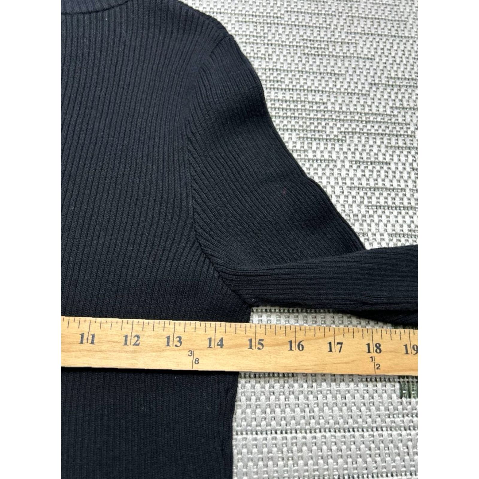 Free People Free People Dress Womens Large Black Cotton Blend Knit Blouson Size L / US 10 / IT 46 - 6 Thumbnail