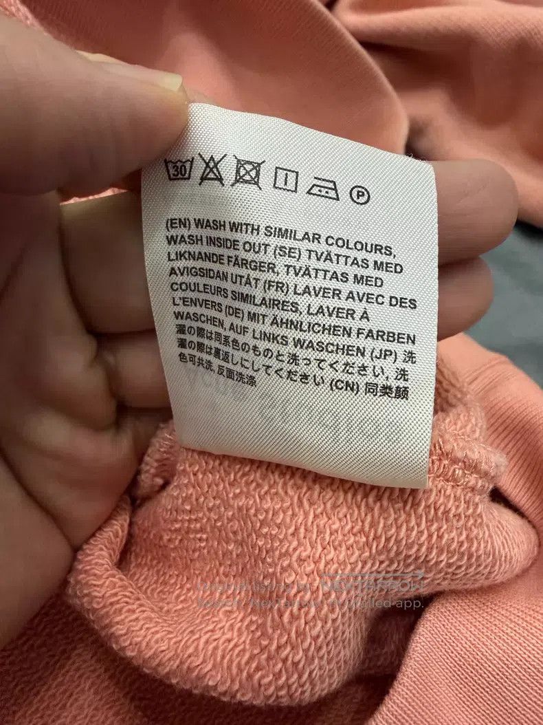 Acne Studios Acne Studios Pink Smiley Hoodie Size S / US 4 / IT 40 - 5 Thumbnail