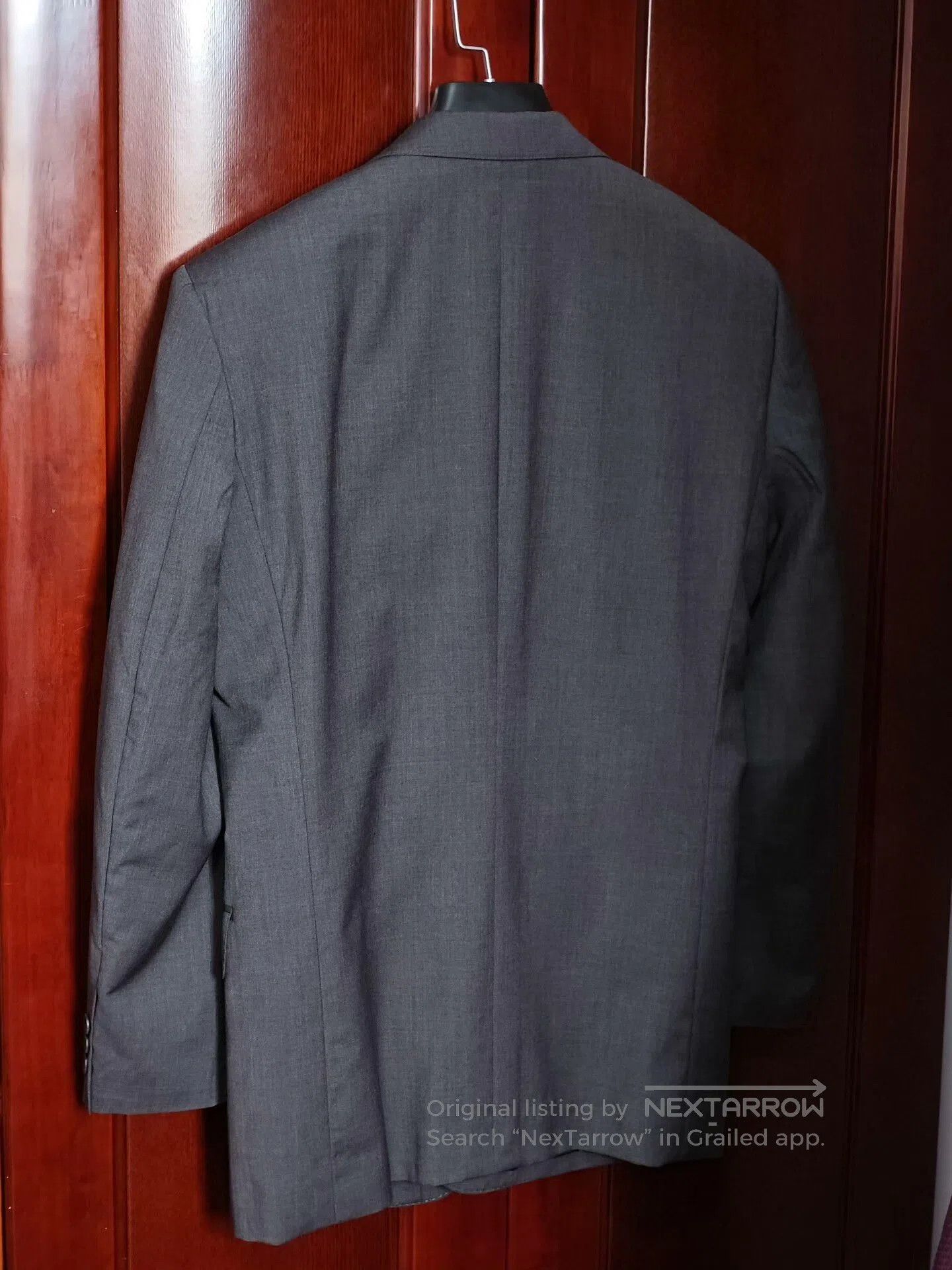 SCABAL SCABAL Gray Custom Wool Suit. Size US M / EU 48-50 / 2 - 8 Thumbnail
